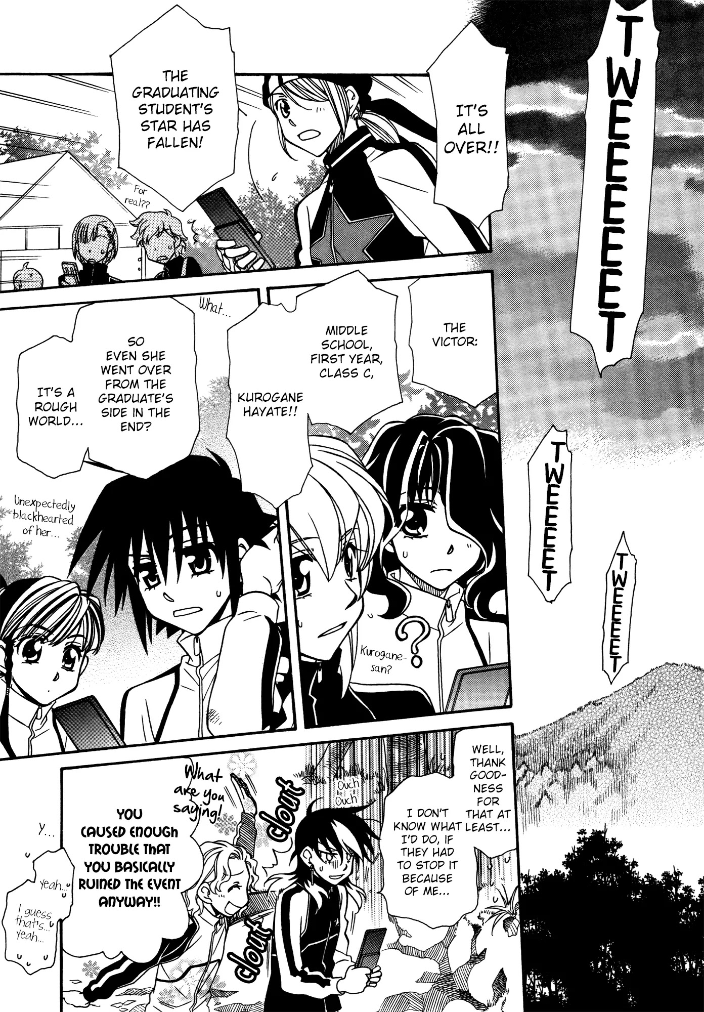 Hayate x Blade Chapter 71 page 19 - Chapter 71: Gone with the Idiots
