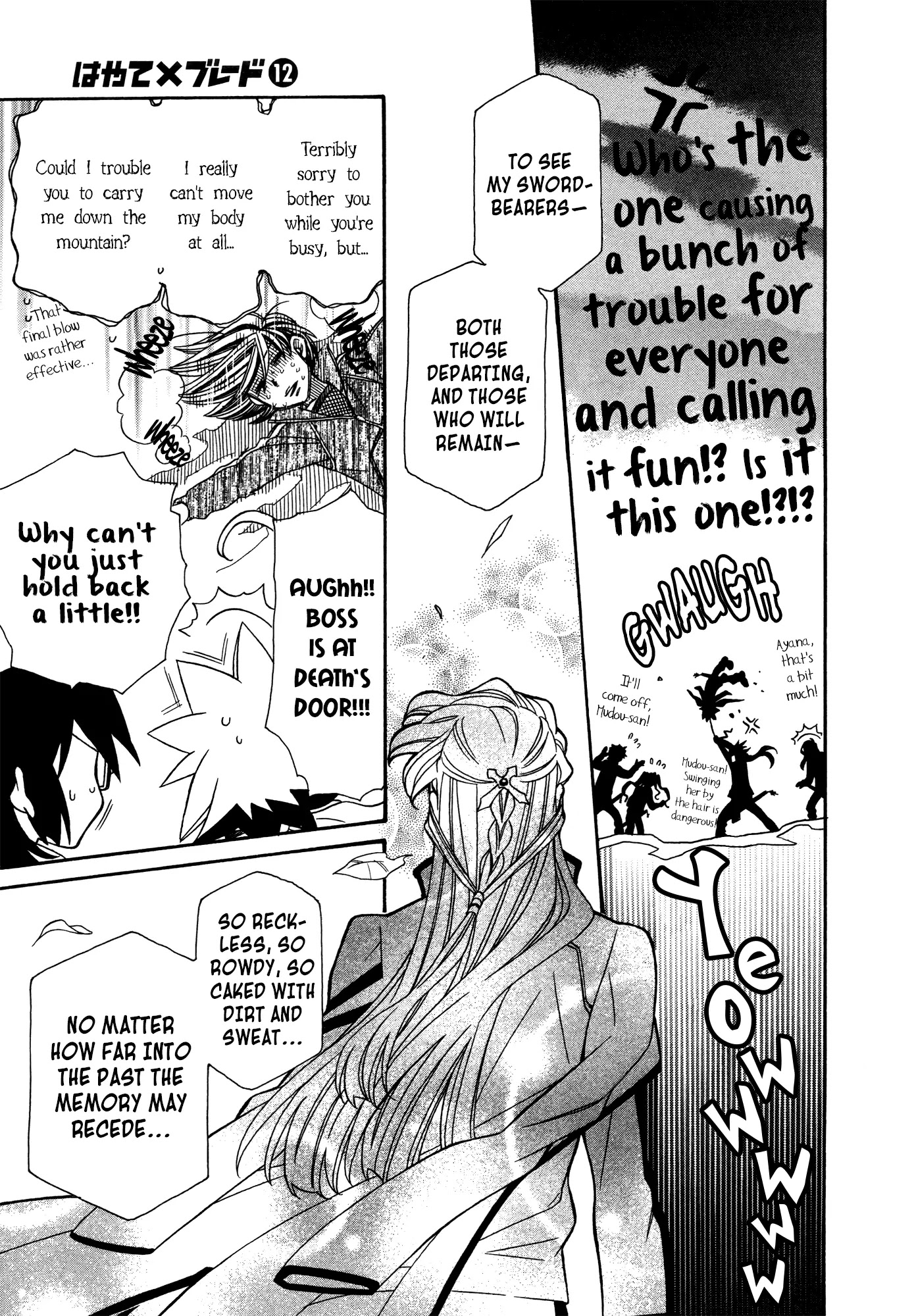 Hayate x Blade Chapter 71 page 23 - Chapter 71: Gone with the Idiots