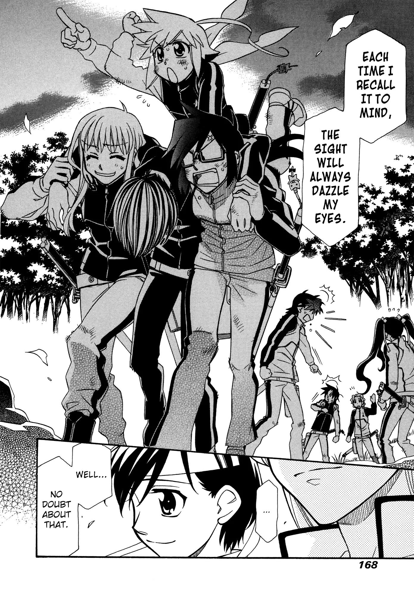 Hayate x Blade Chapter 71 page 24 - Chapter 71: Gone with the Idiots