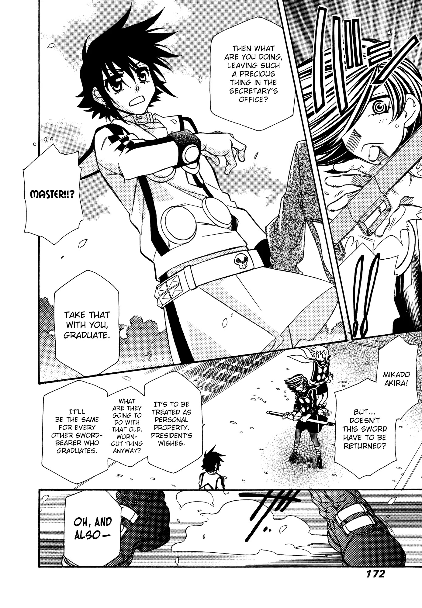 Hayate x Blade Chapter 71 page 28 - Chapter 71: Gone with the Idiots