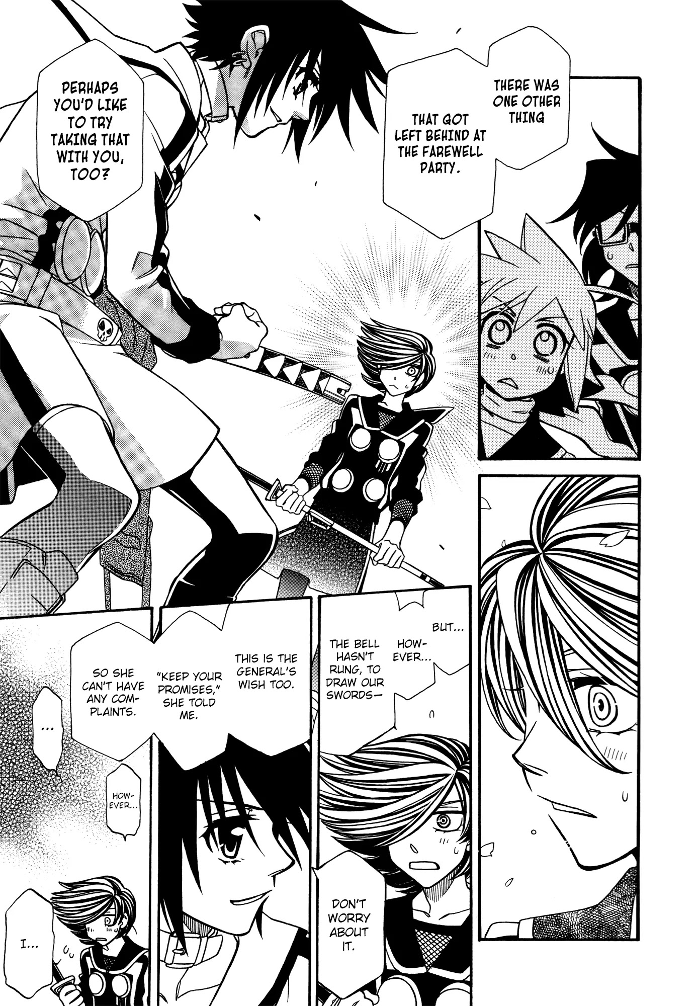Hayate x Blade Chapter 71 page 29 - Chapter 71: Gone with the Idiots