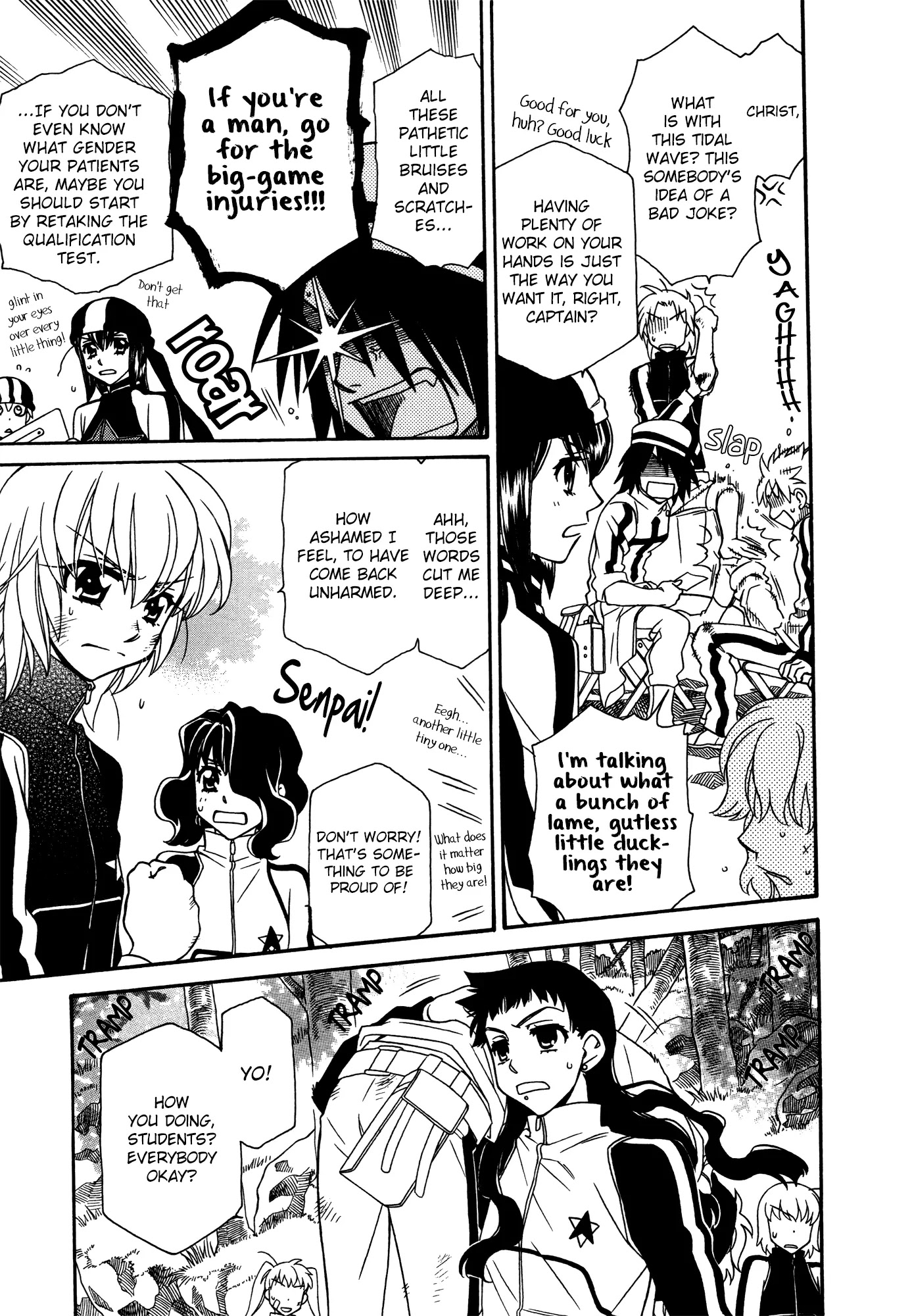 Hayate x Blade Chapter 71 page 3 - Chapter 71: Gone with the Idiots