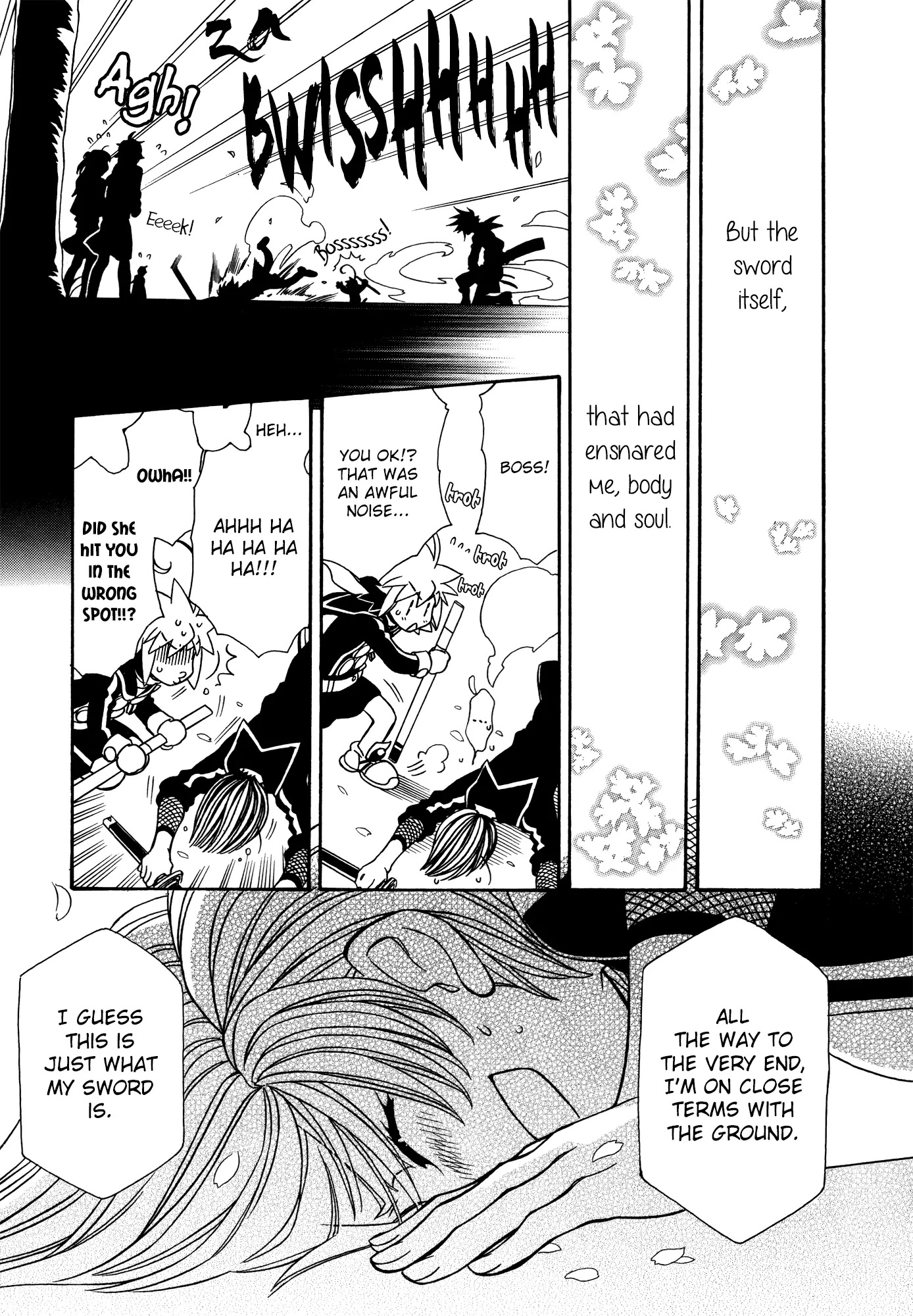 Hayate x Blade Chapter 71 page 33 - Chapter 71: Gone with the Idiots