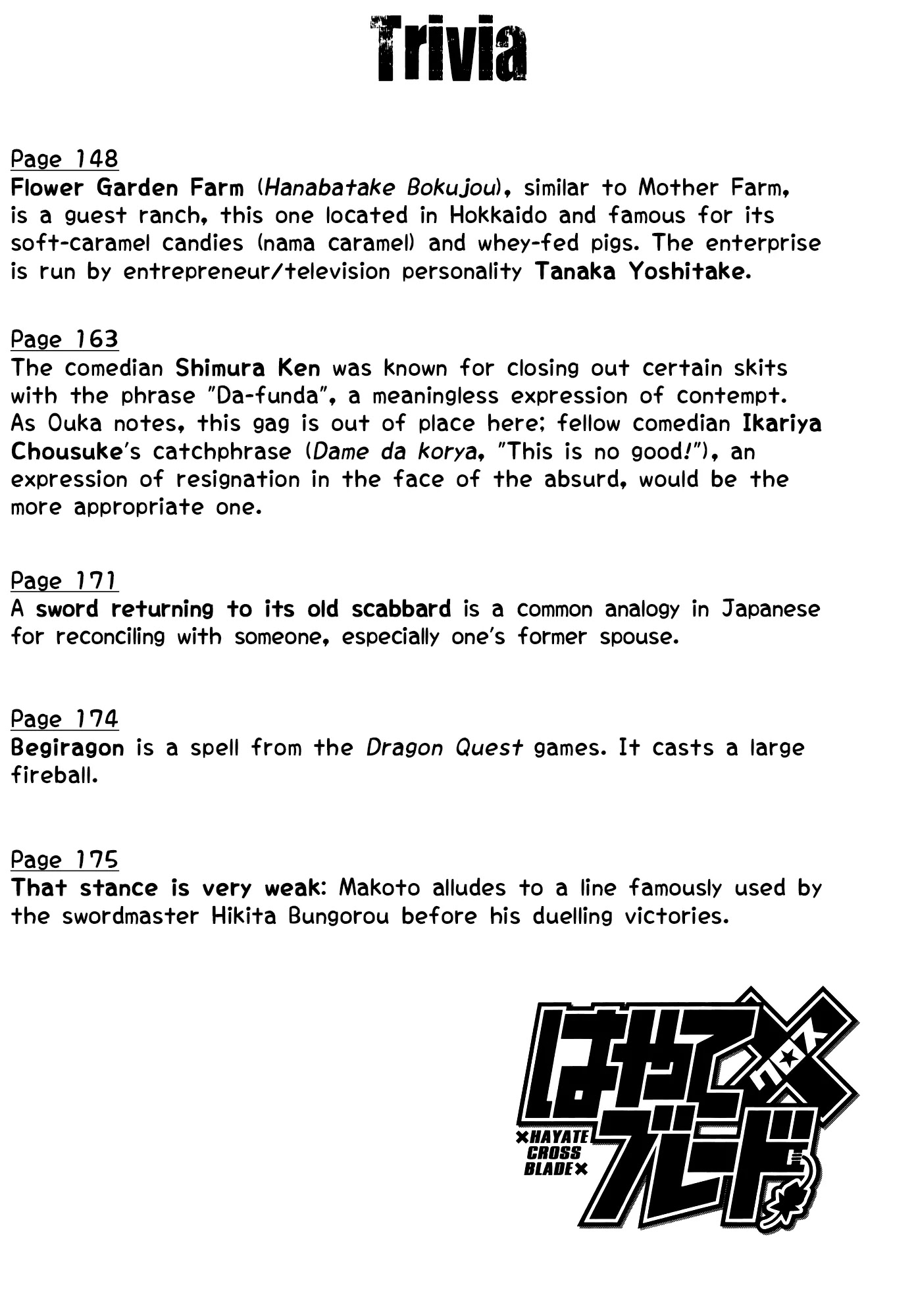 Hayate x Blade Chapter 71 page 37 - Chapter 71: Gone with the Idiots