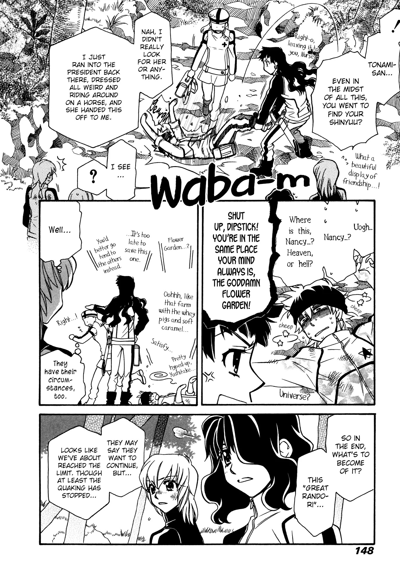 Hayate x Blade Chapter 71 page 4 - Chapter 71: Gone with the Idiots