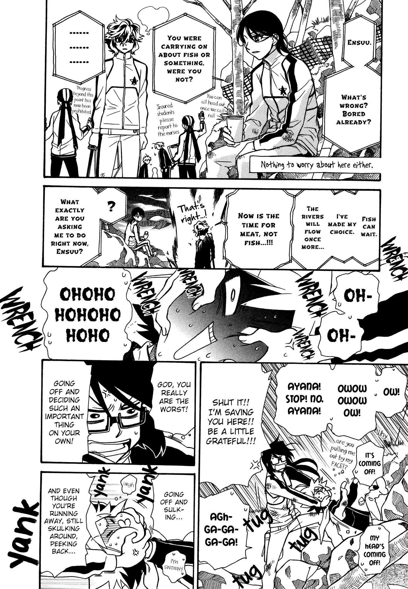 Hayate x Blade Chapter 71 page 6 - Chapter 71: Gone with the Idiots