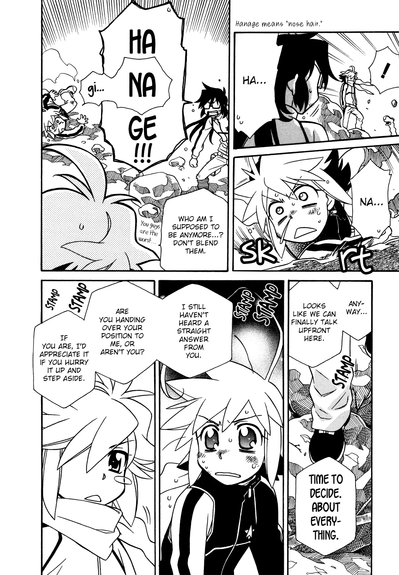 Hayate x Blade Chapter 71 page 8 - Chapter 71: Gone with the Idiots