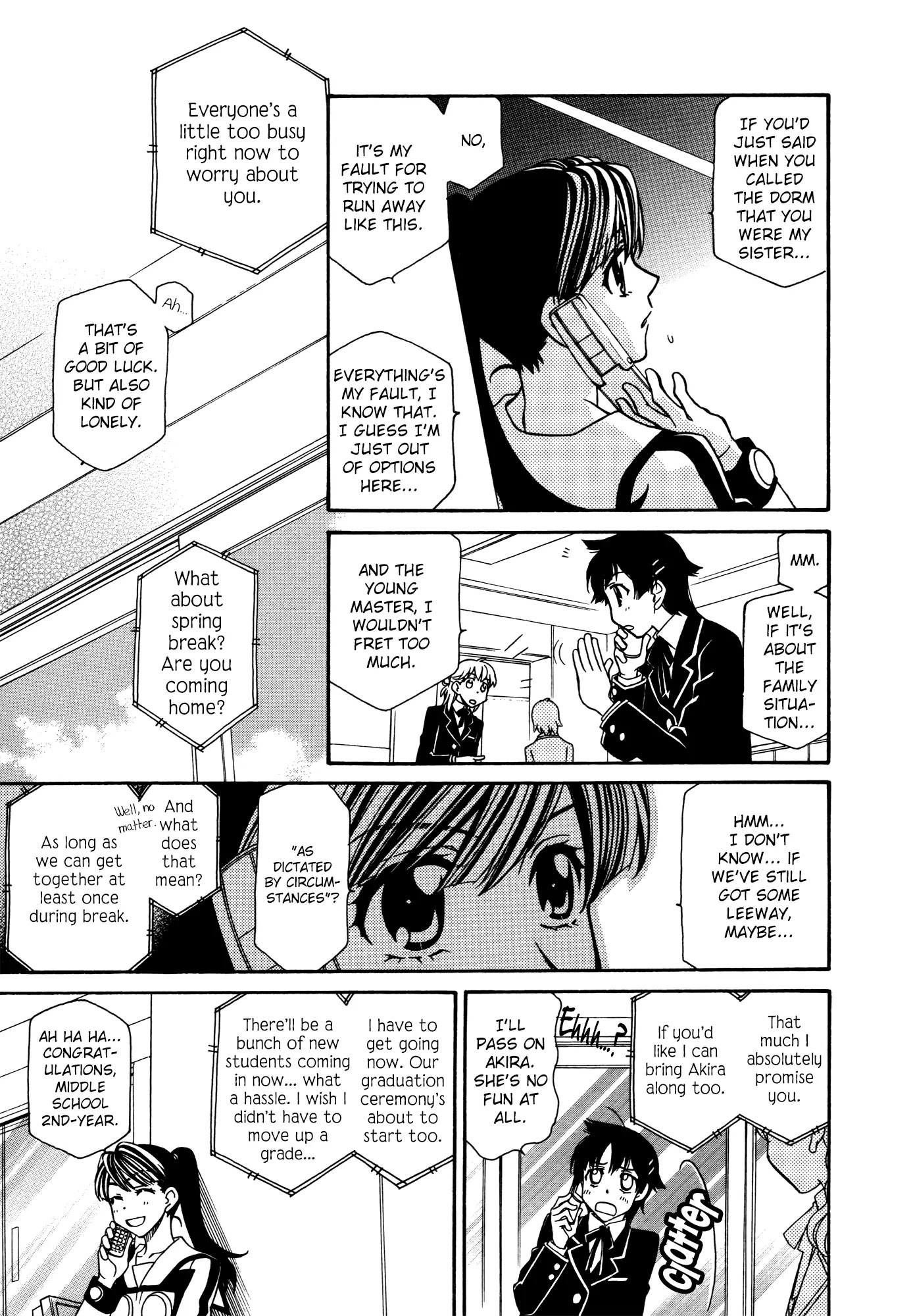 Hayate x Blade Chapter 72 page 10 - Chapter 72: The Idiot's Garden