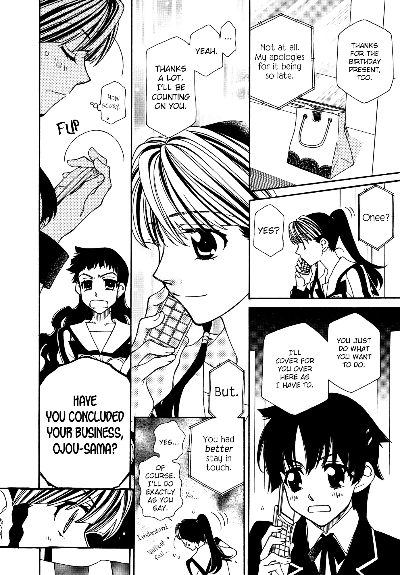 Hayate x Blade Chapter 72 page 11 - Chapter 72: The Idiot's Garden