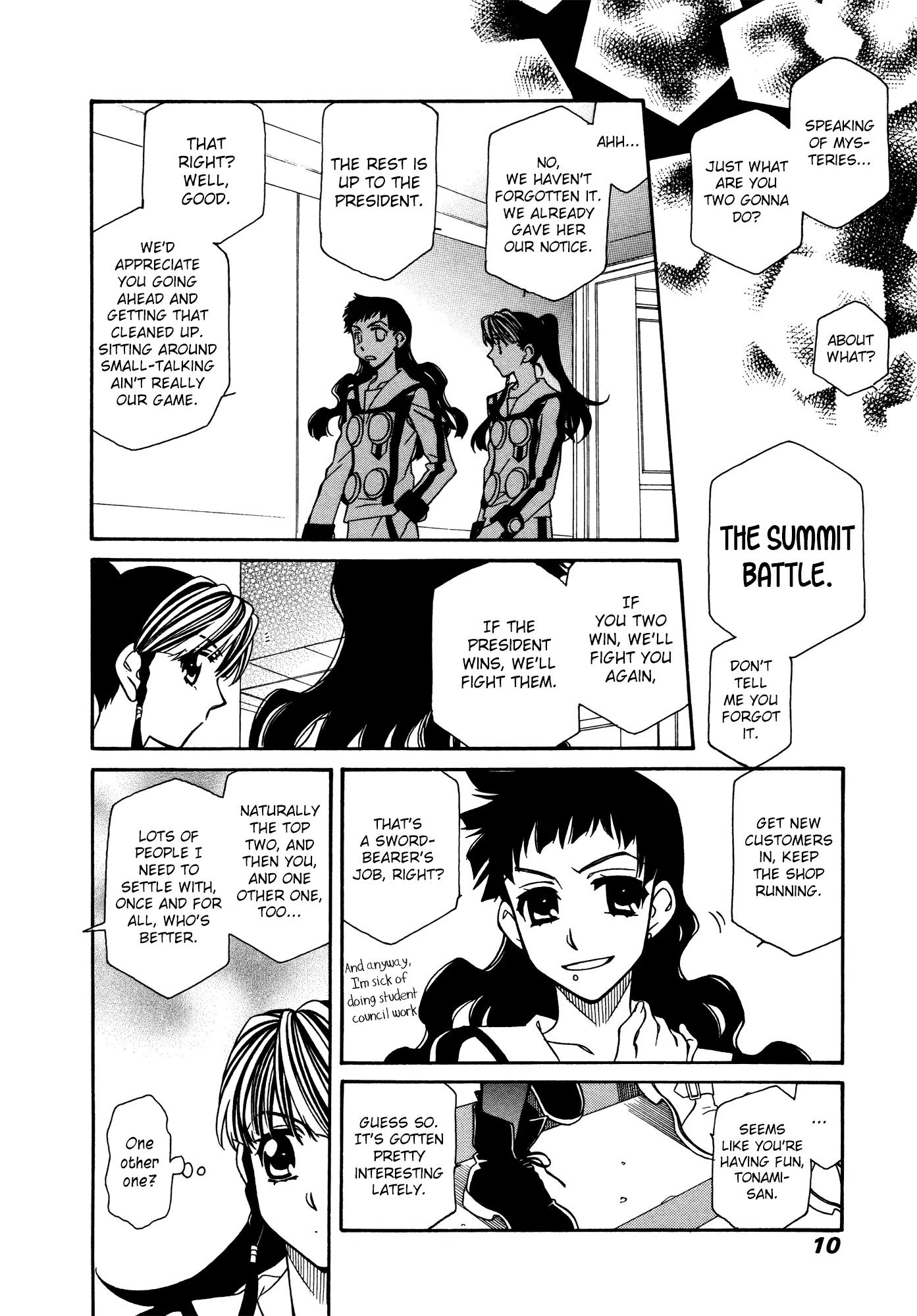 Hayate x Blade Chapter 72 page 13 - Chapter 72: The Idiot's Garden