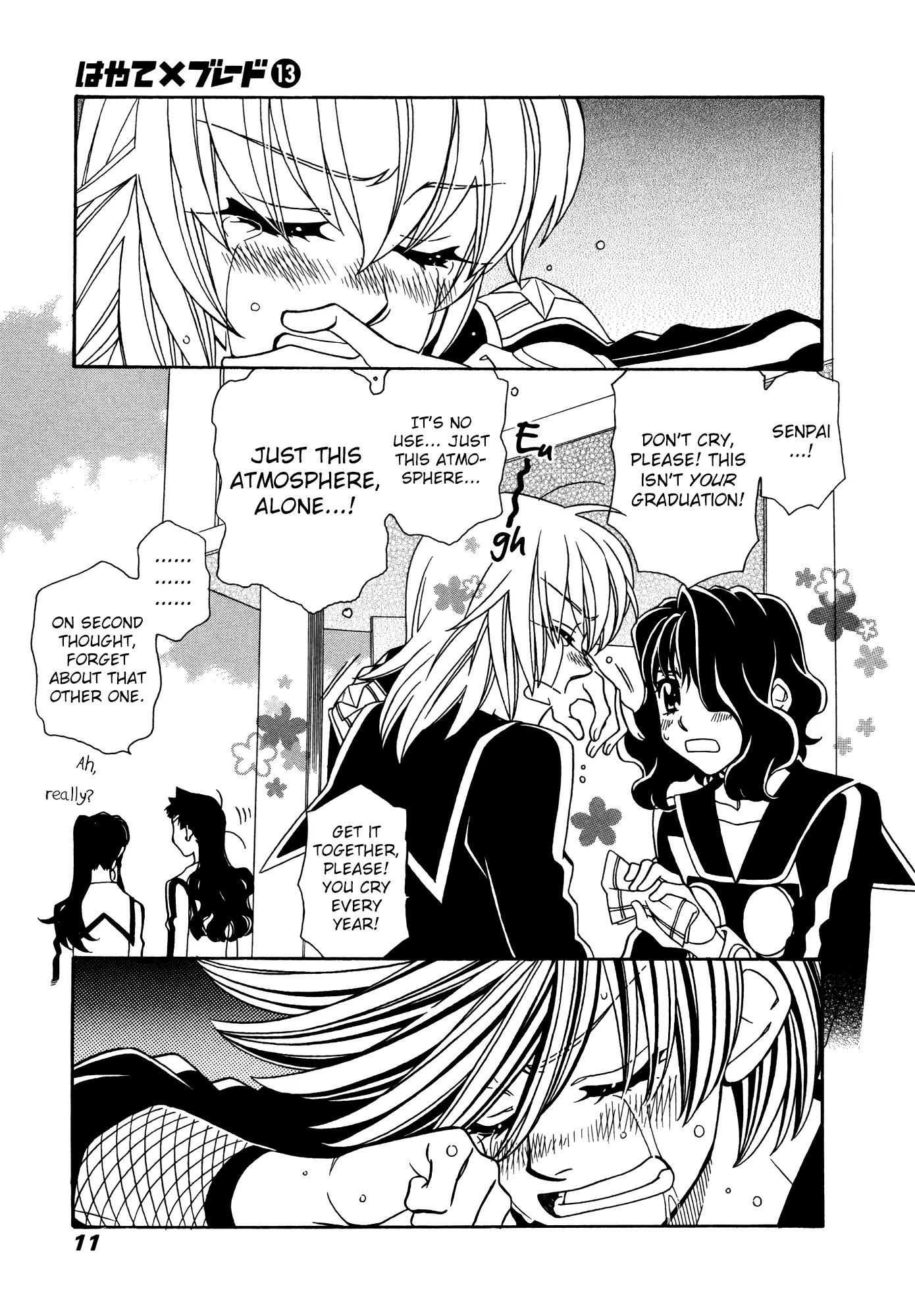 Hayate x Blade Chapter 72 page 14 - Chapter 72: The Idiot's Garden