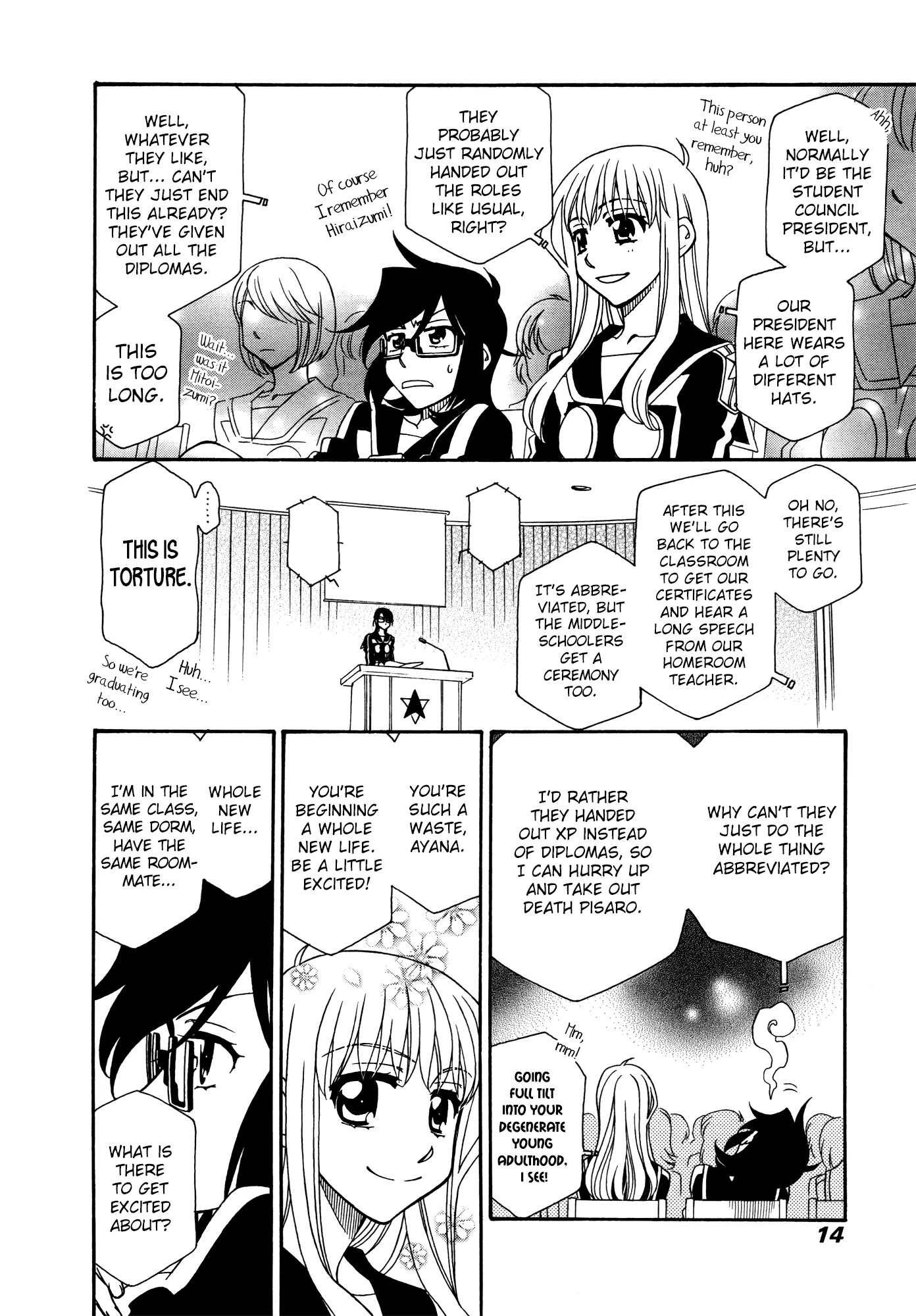 Hayate x Blade Chapter 72 page 17 - Chapter 72: The Idiot's Garden