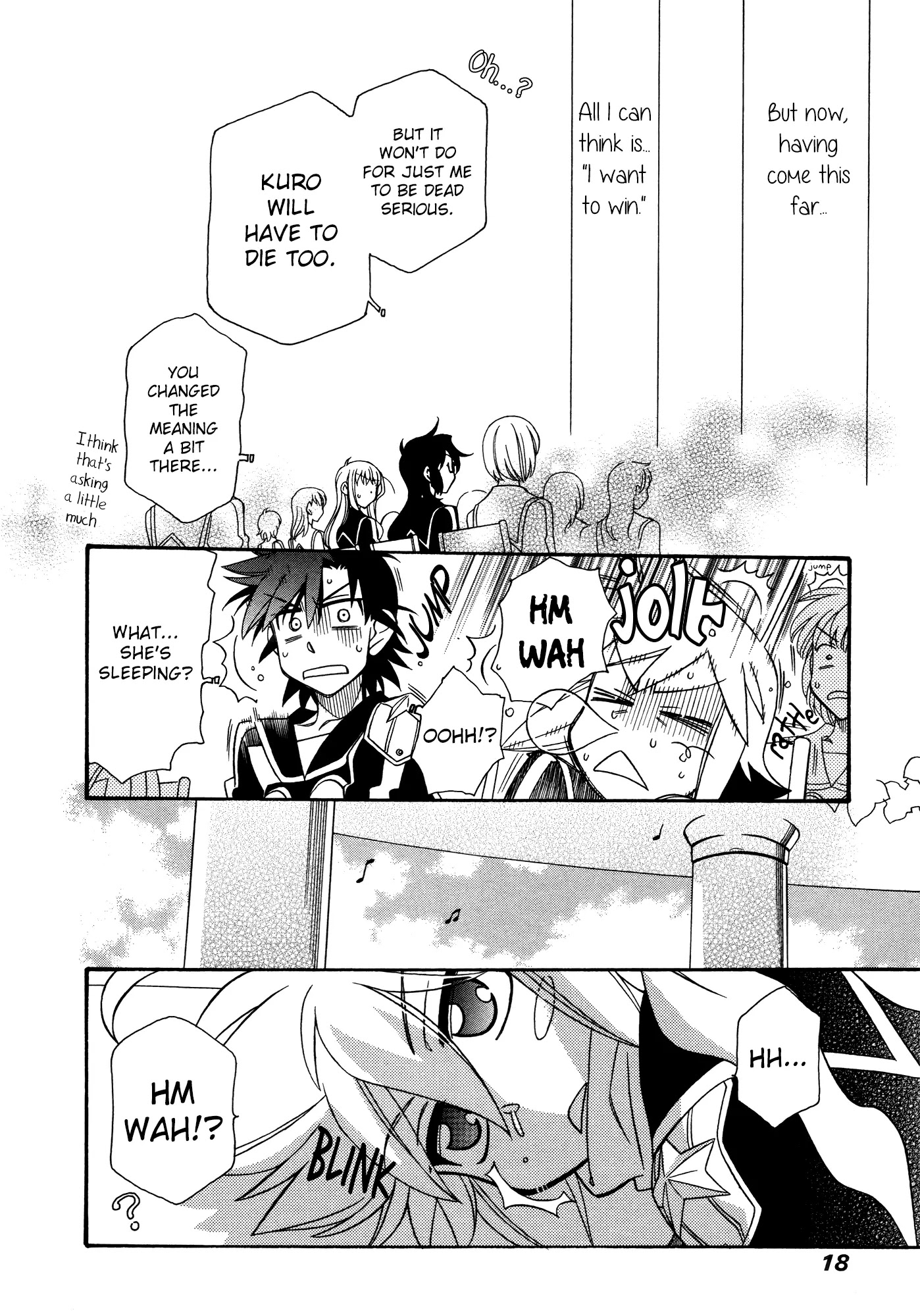 Hayate x Blade Chapter 72 page 21 - Chapter 72: The Idiot's Garden