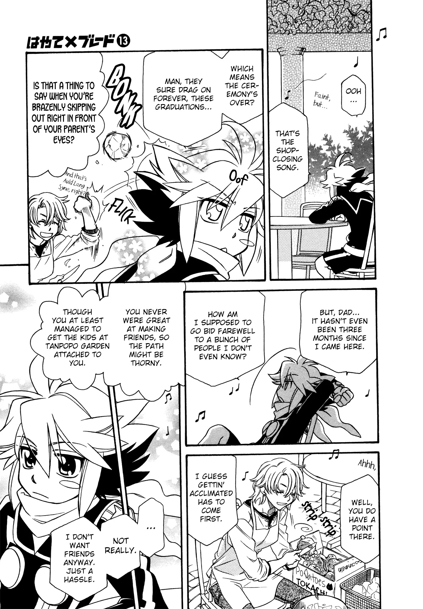 Hayate x Blade Chapter 72 page 22 - Chapter 72: The Idiot's Garden