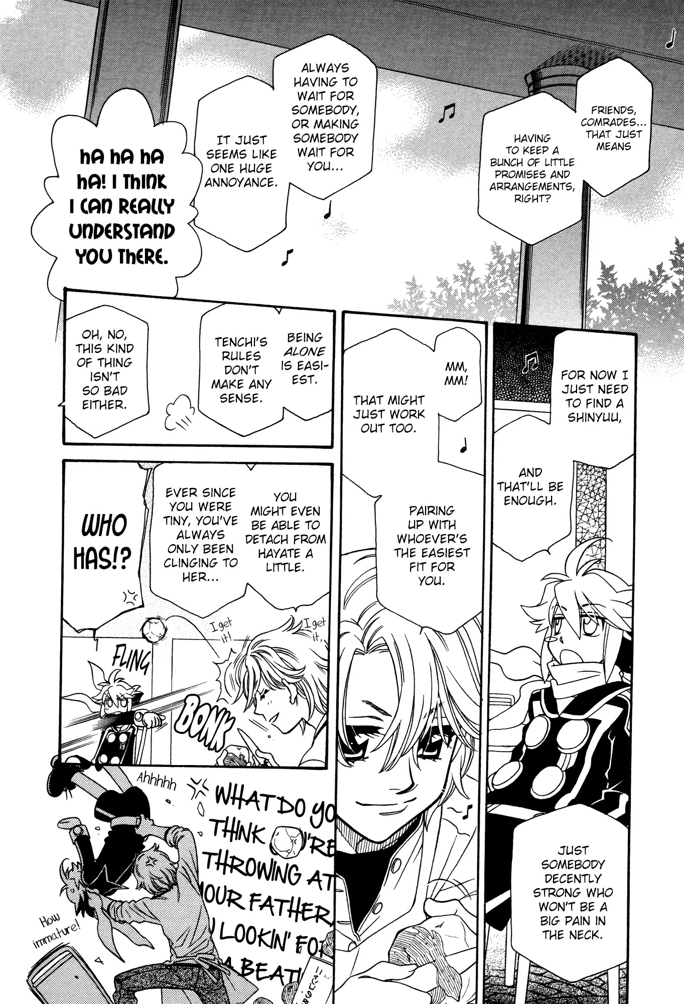 Hayate x Blade Chapter 72 page 23 - Chapter 72: The Idiot's Garden