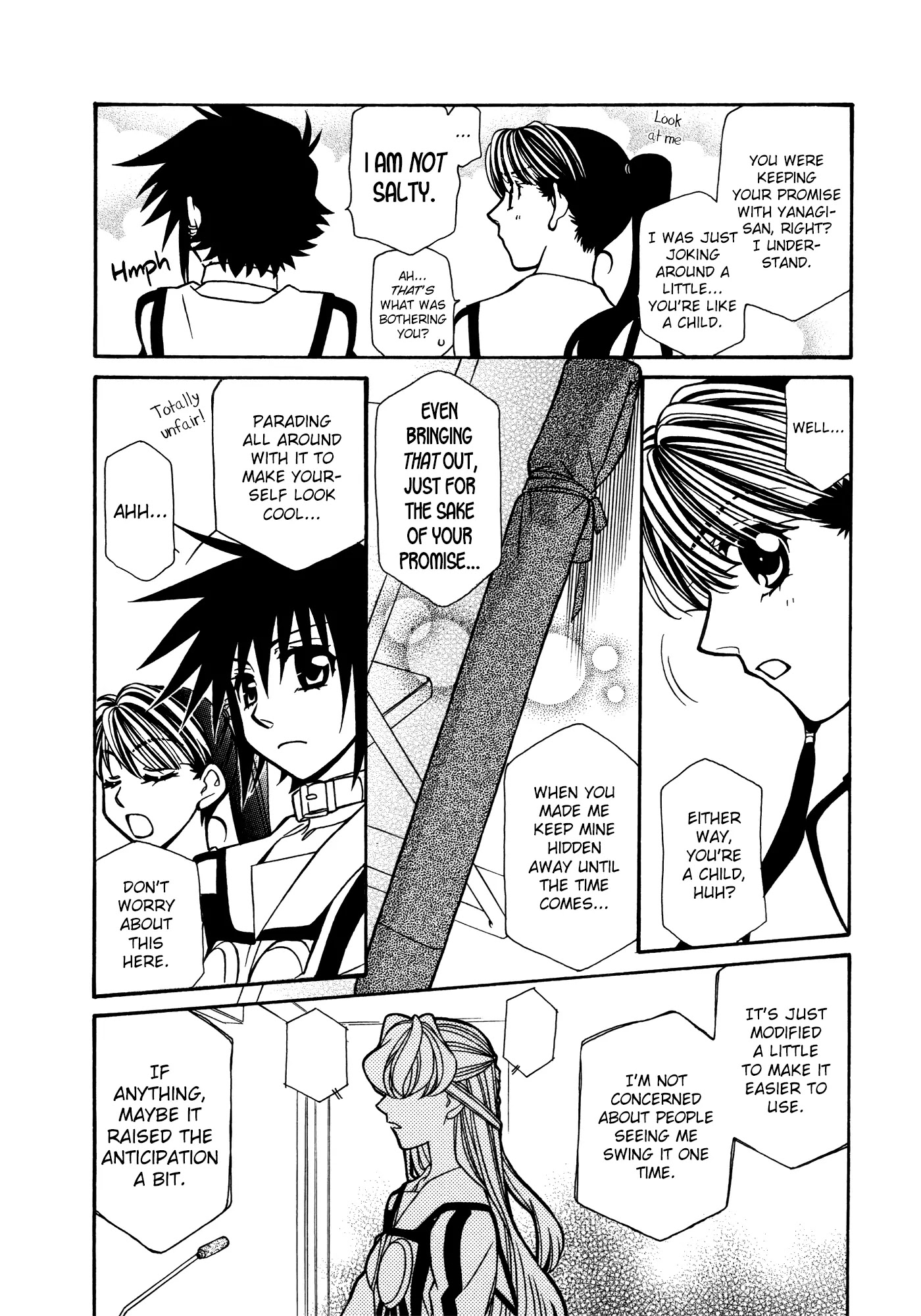 Hayate x Blade Chapter 72 page 25 - Chapter 72: The Idiot's Garden