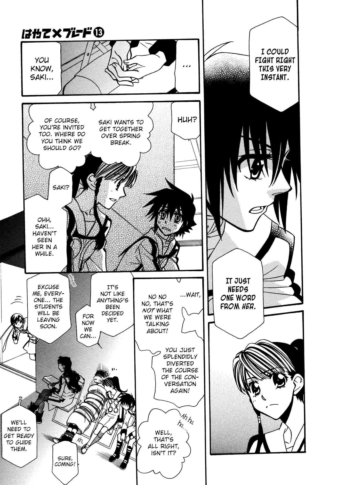 Hayate x Blade Chapter 72 page 26 - Chapter 72: The Idiot's Garden