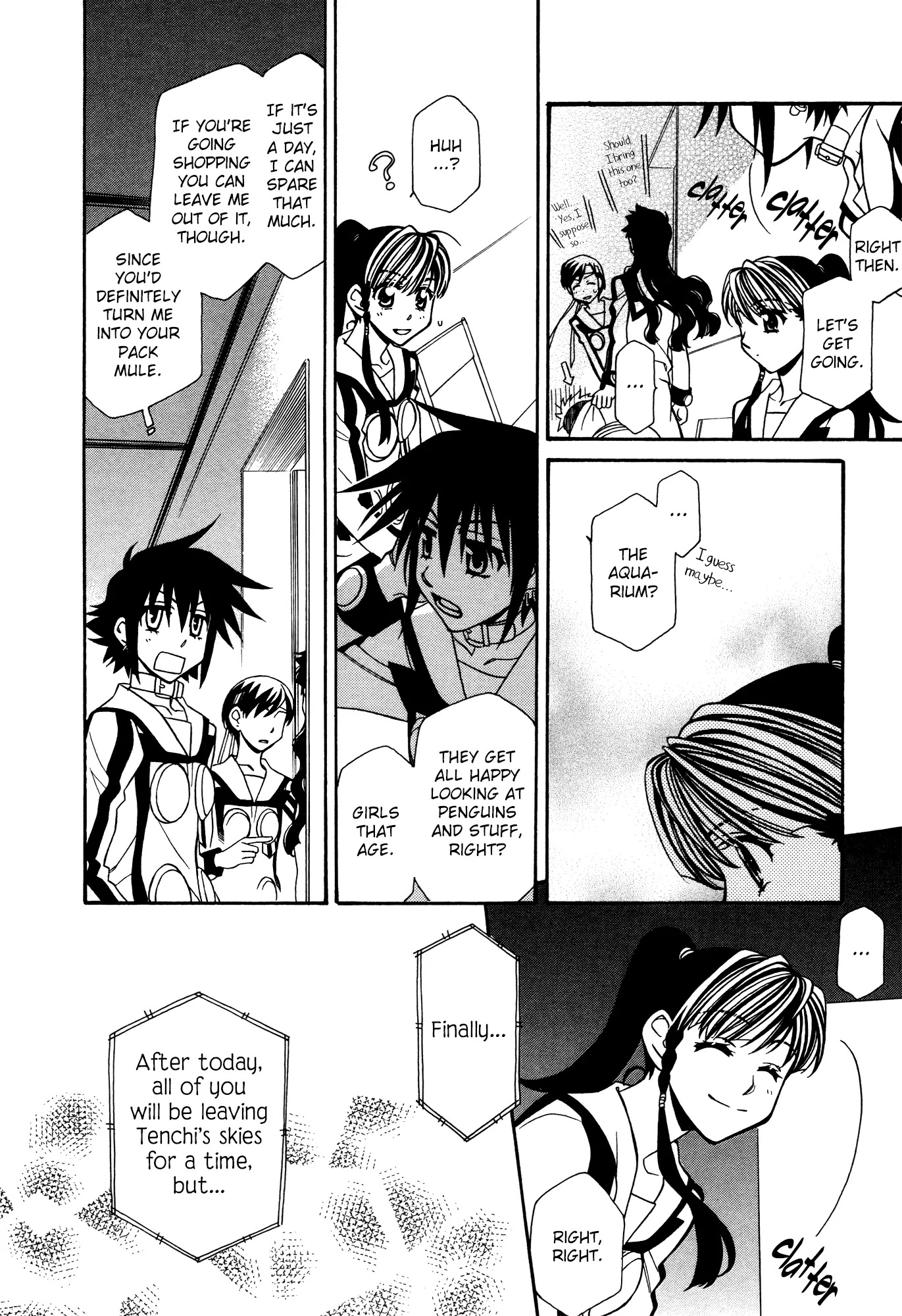 Hayate x Blade Chapter 72 page 27 - Chapter 72: The Idiot's Garden