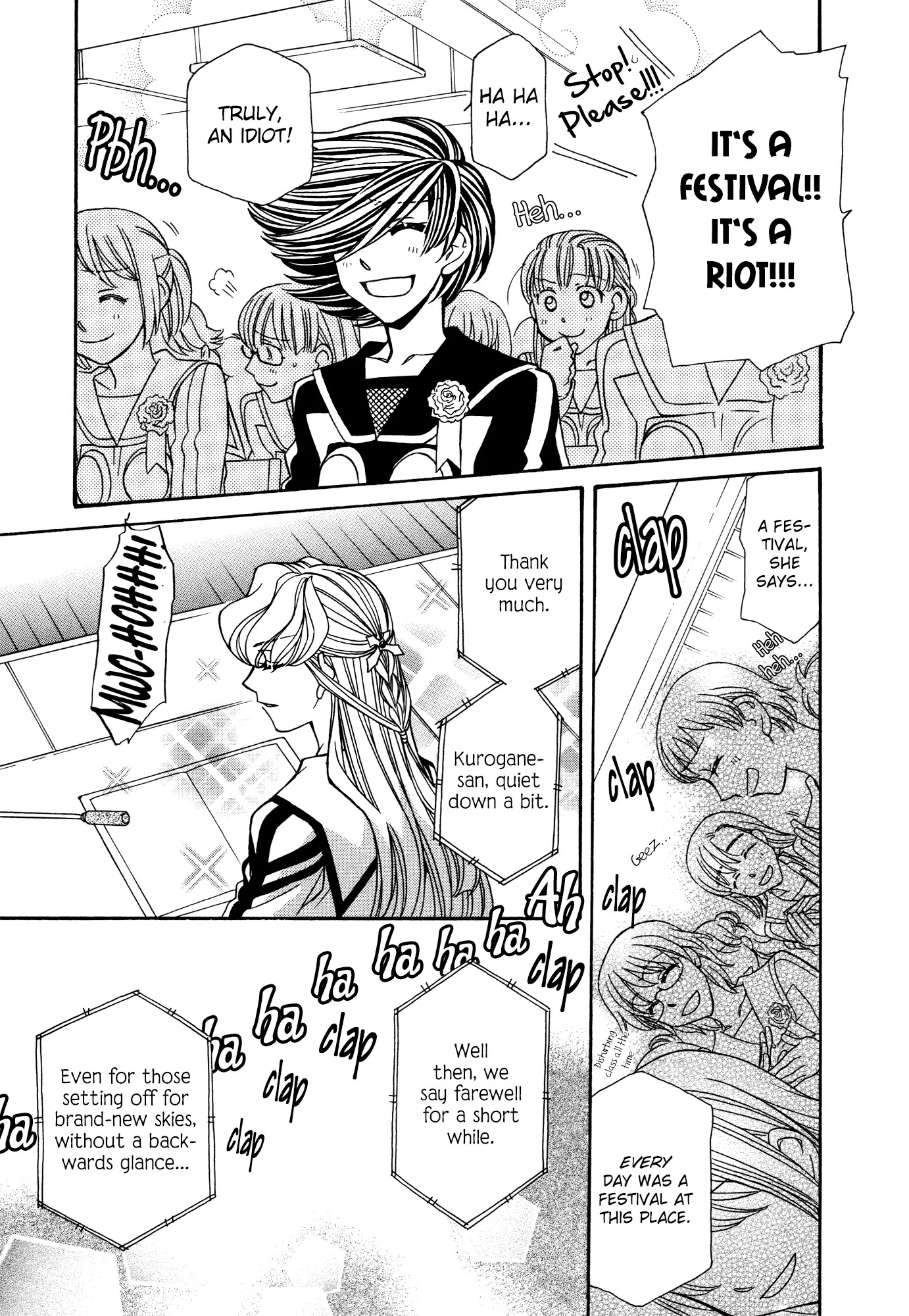 Hayate x Blade Chapter 72 page 32 - Chapter 72: The Idiot's Garden