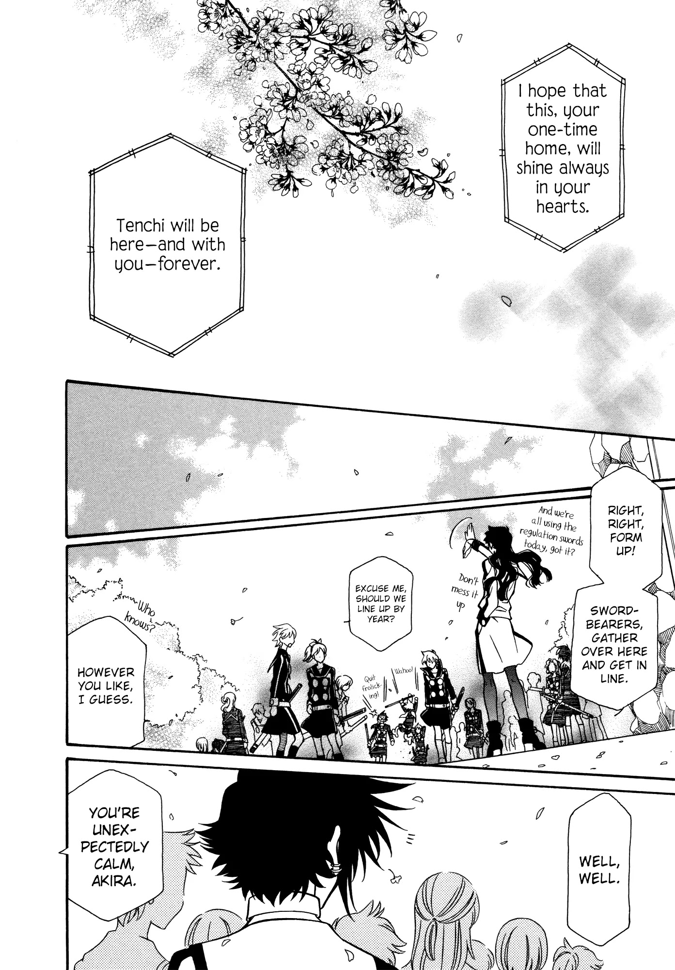 Hayate x Blade Chapter 72 page 33 - Chapter 72: The Idiot's Garden