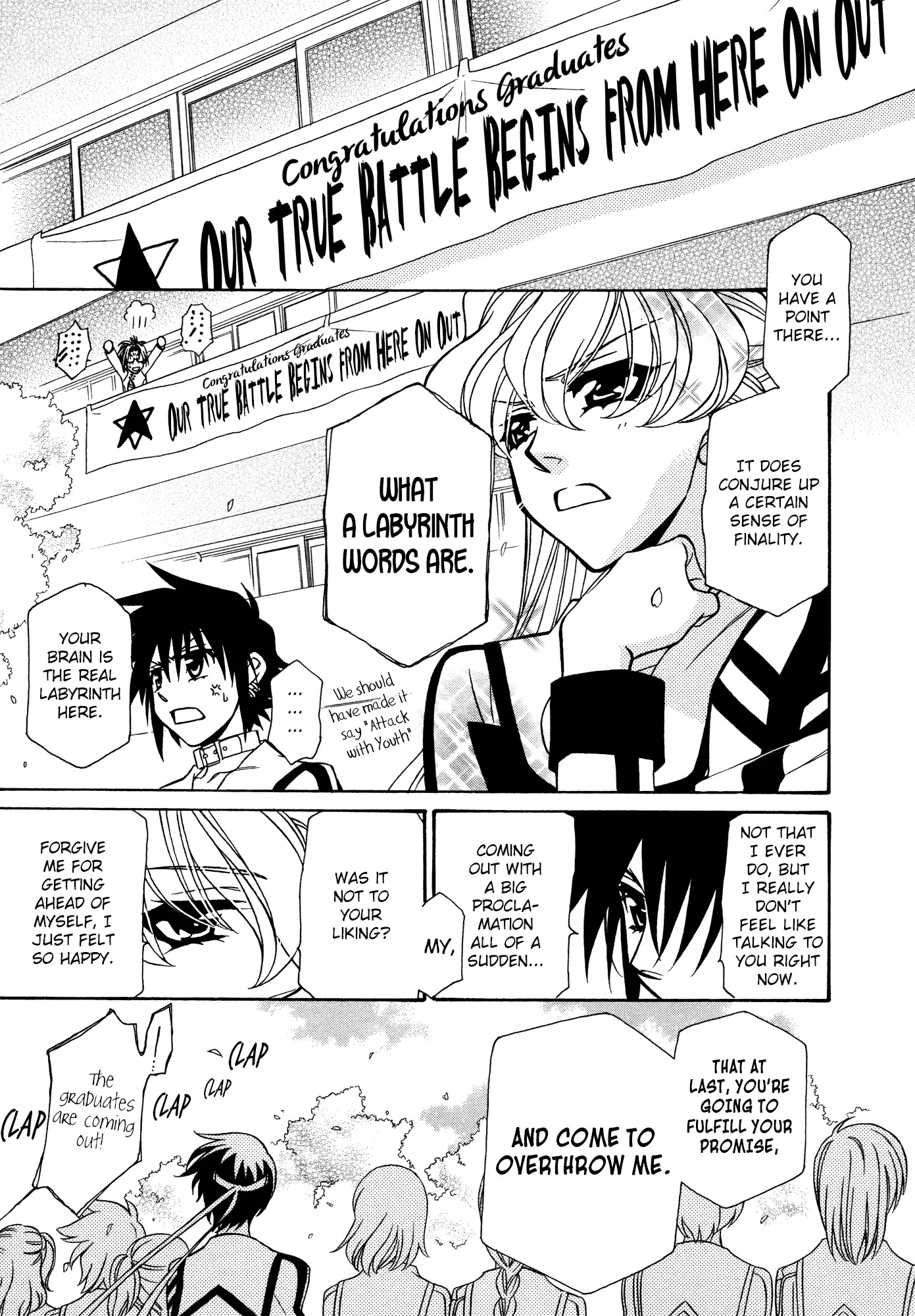 Hayate x Blade Chapter 72 page 36 - Chapter 72: The Idiot's Garden