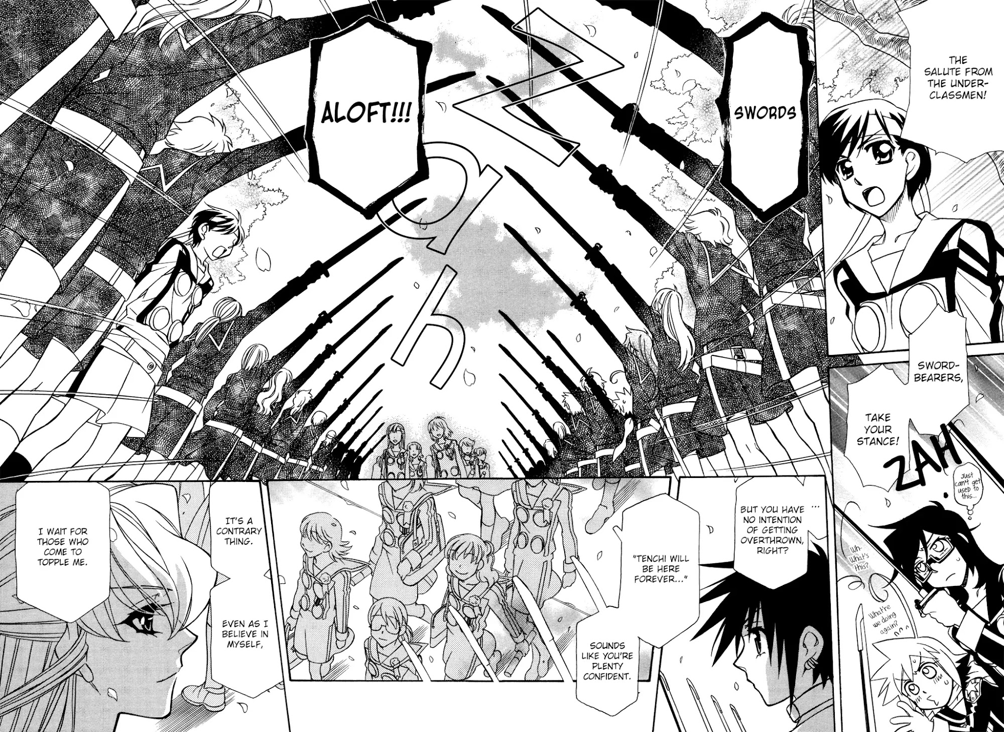 Hayate x Blade Chapter 72 page 37 - Chapter 72: The Idiot's Garden