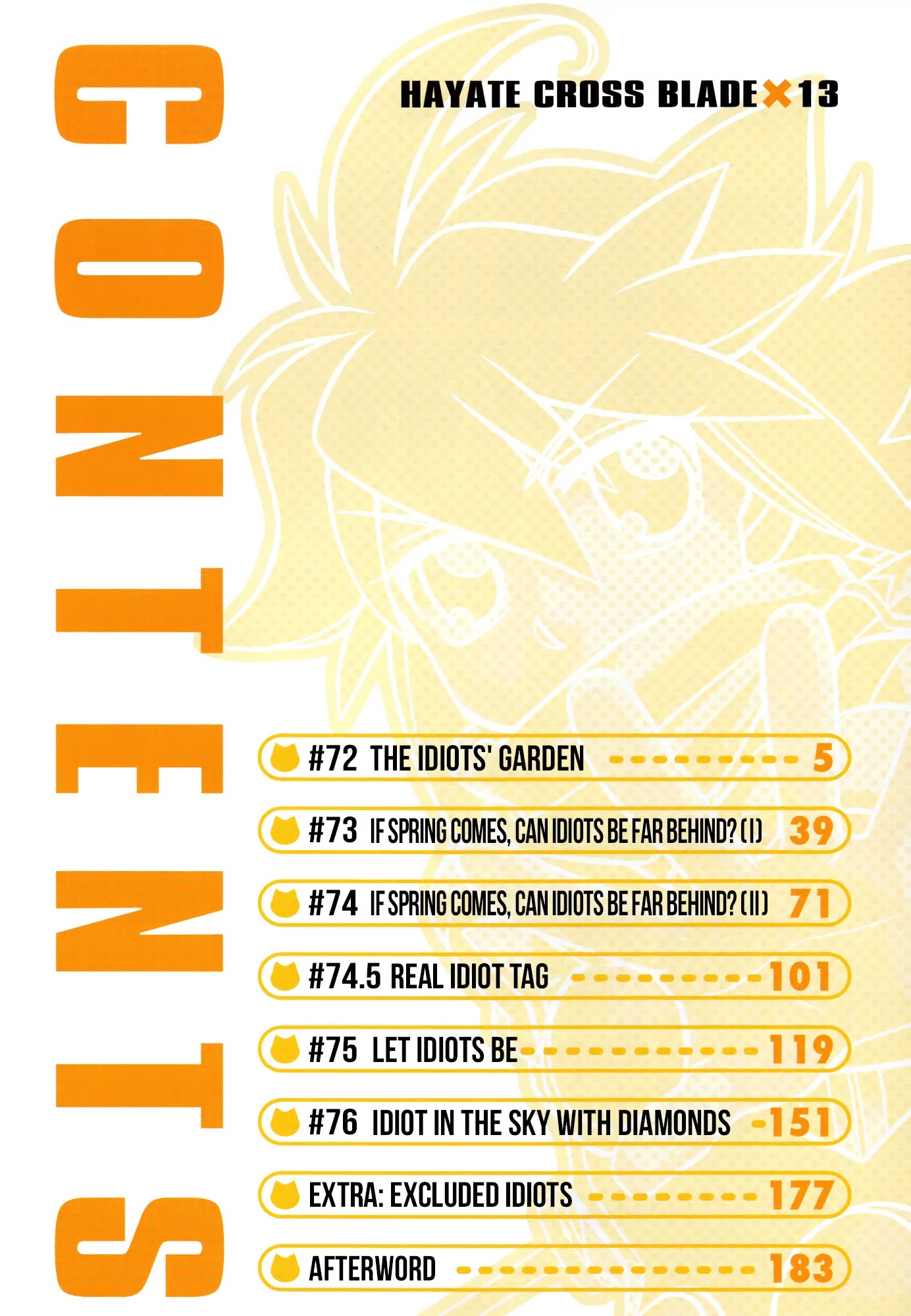 Hayate x Blade Chapter 72 page 7 - Chapter 72: The Idiot's Garden