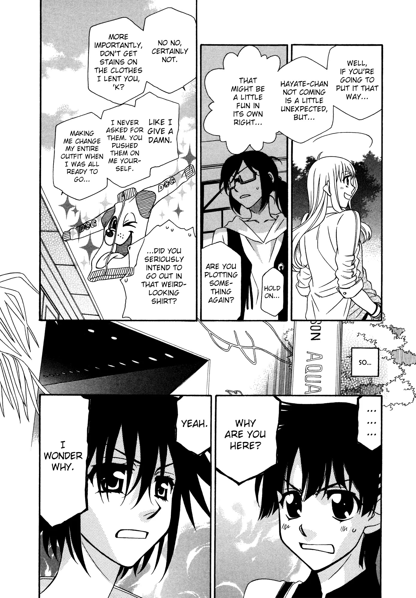 Hayate x Blade Chapter 73 page 10 - Chapter 73: Can Idiots Be Far Behind? (1)