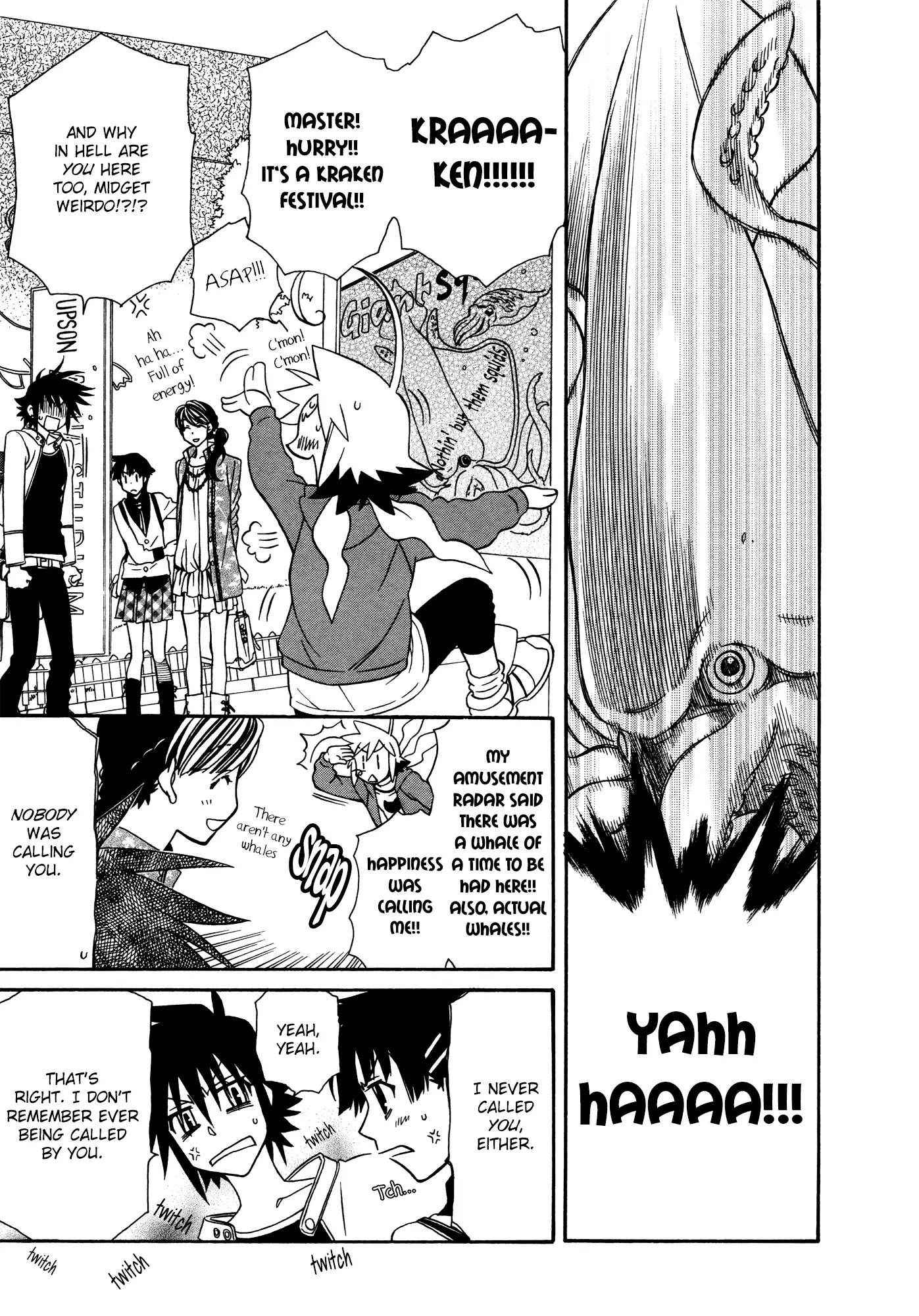 Hayate x Blade Chapter 73 page 11 - Chapter 73: Can Idiots Be Far Behind? (1)