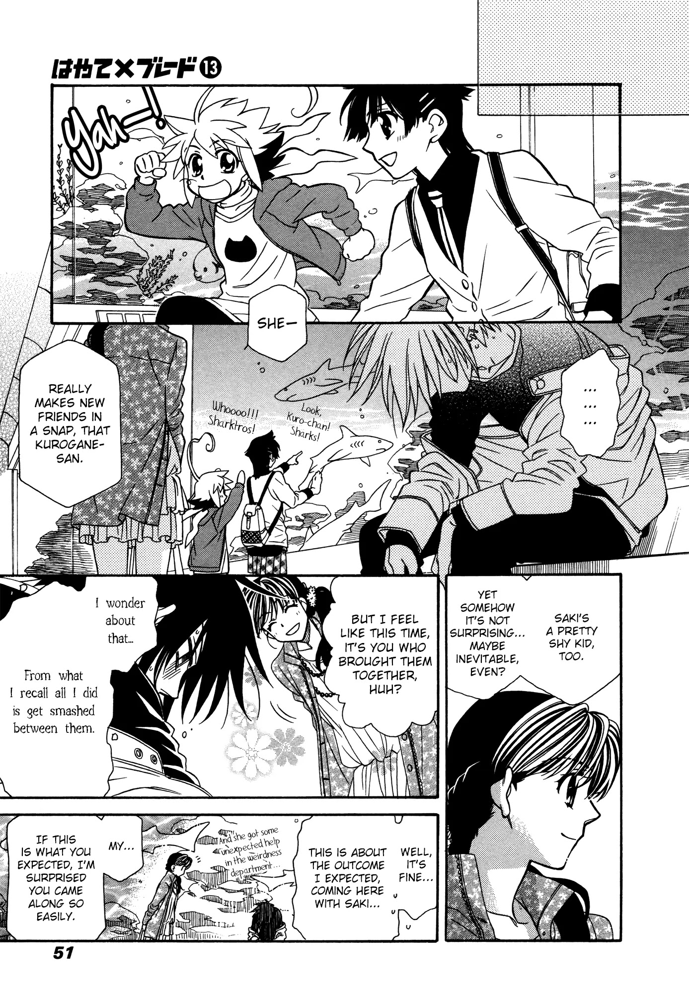 Hayate x Blade Chapter 73 page 13 - Chapter 73: Can Idiots Be Far Behind? (1)