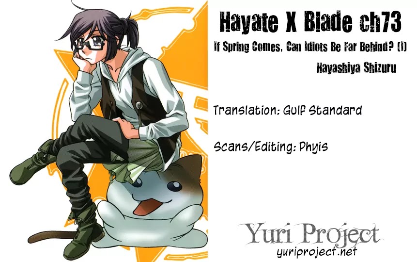 Hayate x Blade Chapter 73 page 33 - Chapter 73: Can Idiots Be Far Behind? (1)