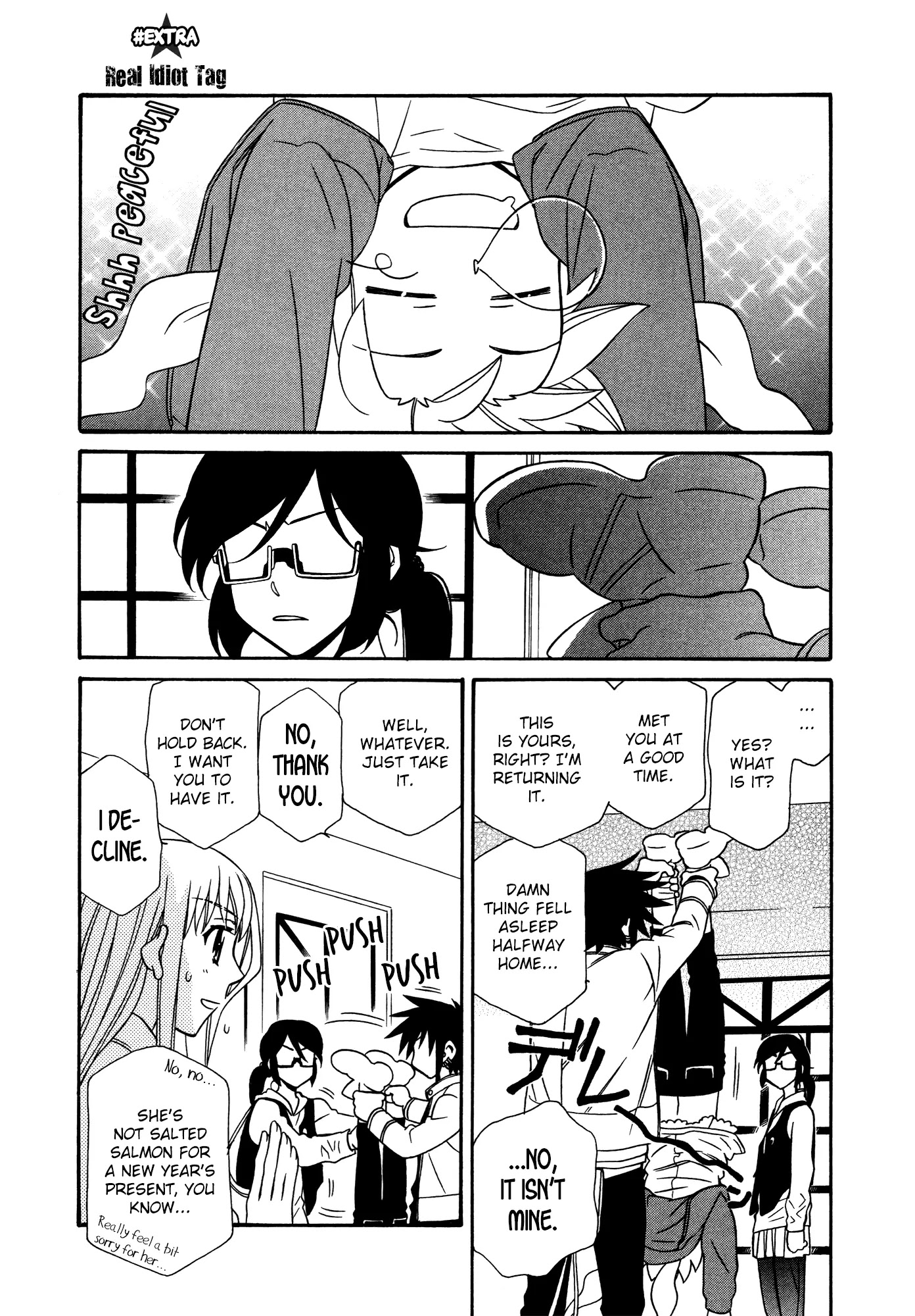 Hayate x Blade Chapter 74.5 page 1 - Chapter 74.5: Real Idiot Tag