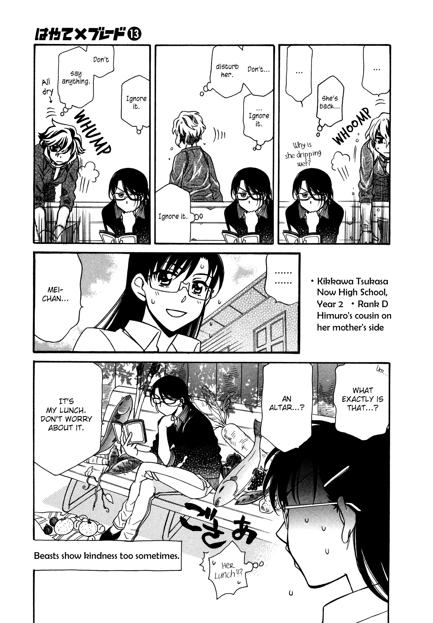 Hayate x Blade Chapter 74.5 page 11 - Chapter 74.5: Real Idiot Tag