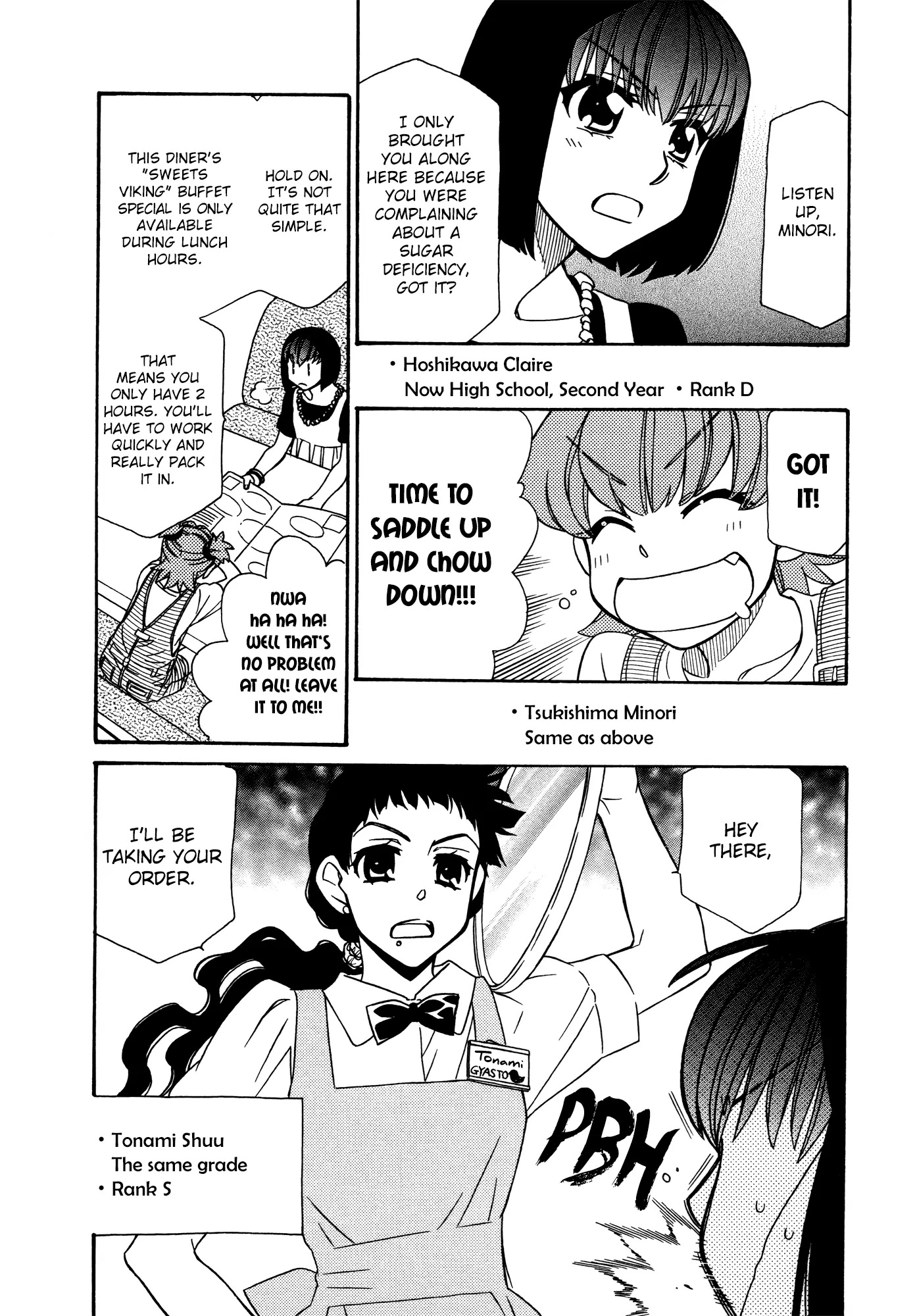 Hayate x Blade Chapter 74.5 page 12 - Chapter 74.5: Real Idiot Tag