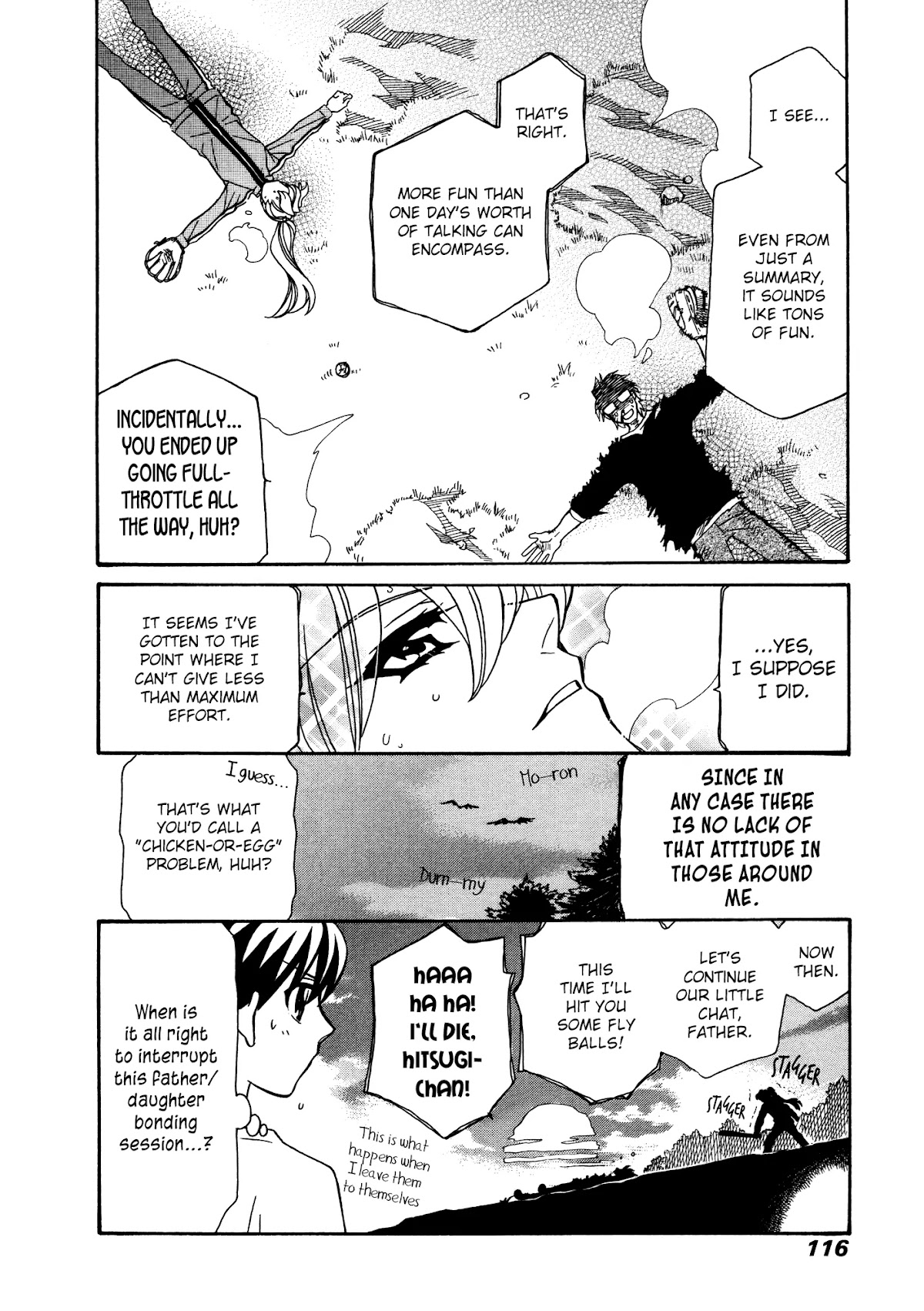 Hayate x Blade Chapter 74.5 page 16 - Chapter 74.5: Real Idiot Tag