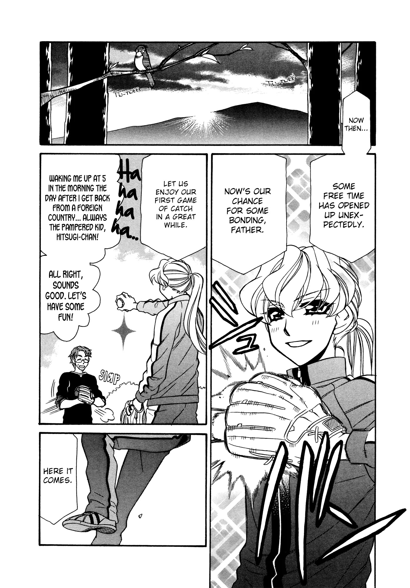 Hayate x Blade Chapter 74.5 page 4 - Chapter 74.5: Real Idiot Tag