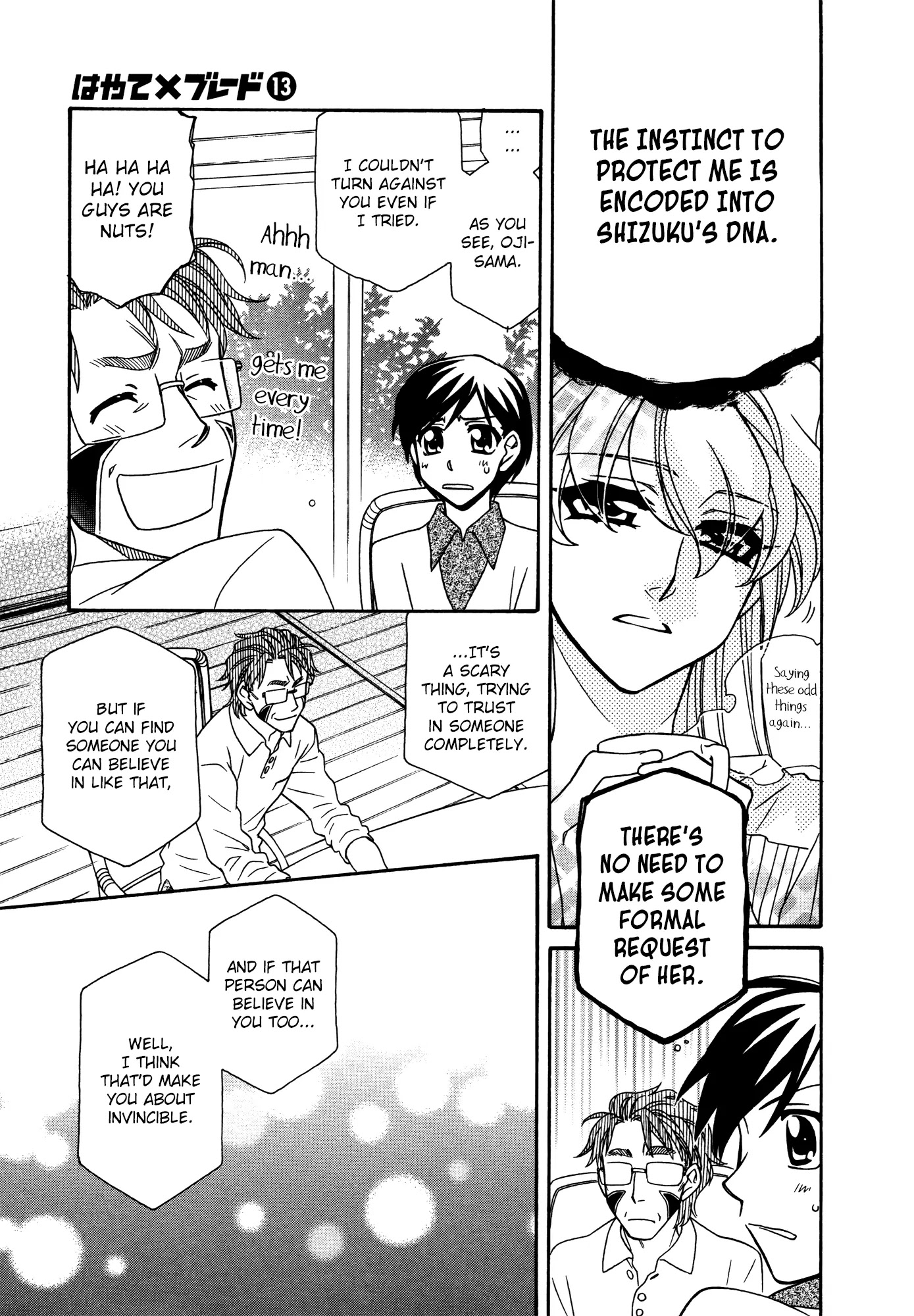 Hayate x Blade Chapter 74 page 13 - Chapter 74: If Spring Comes, Can Idiots Be Far Behind? (2)