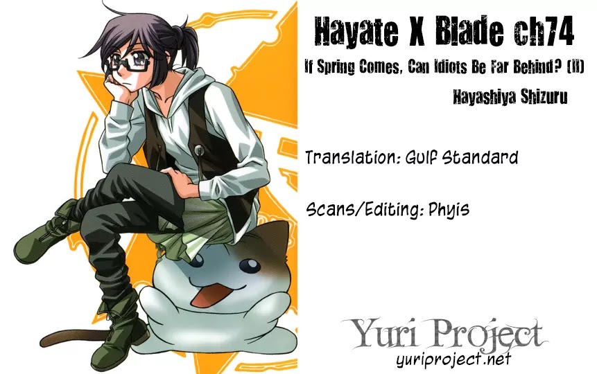 Hayate x Blade Chapter 74 page 32 - Chapter 74: If Spring Comes, Can Idiots Be Far Behind? (2)