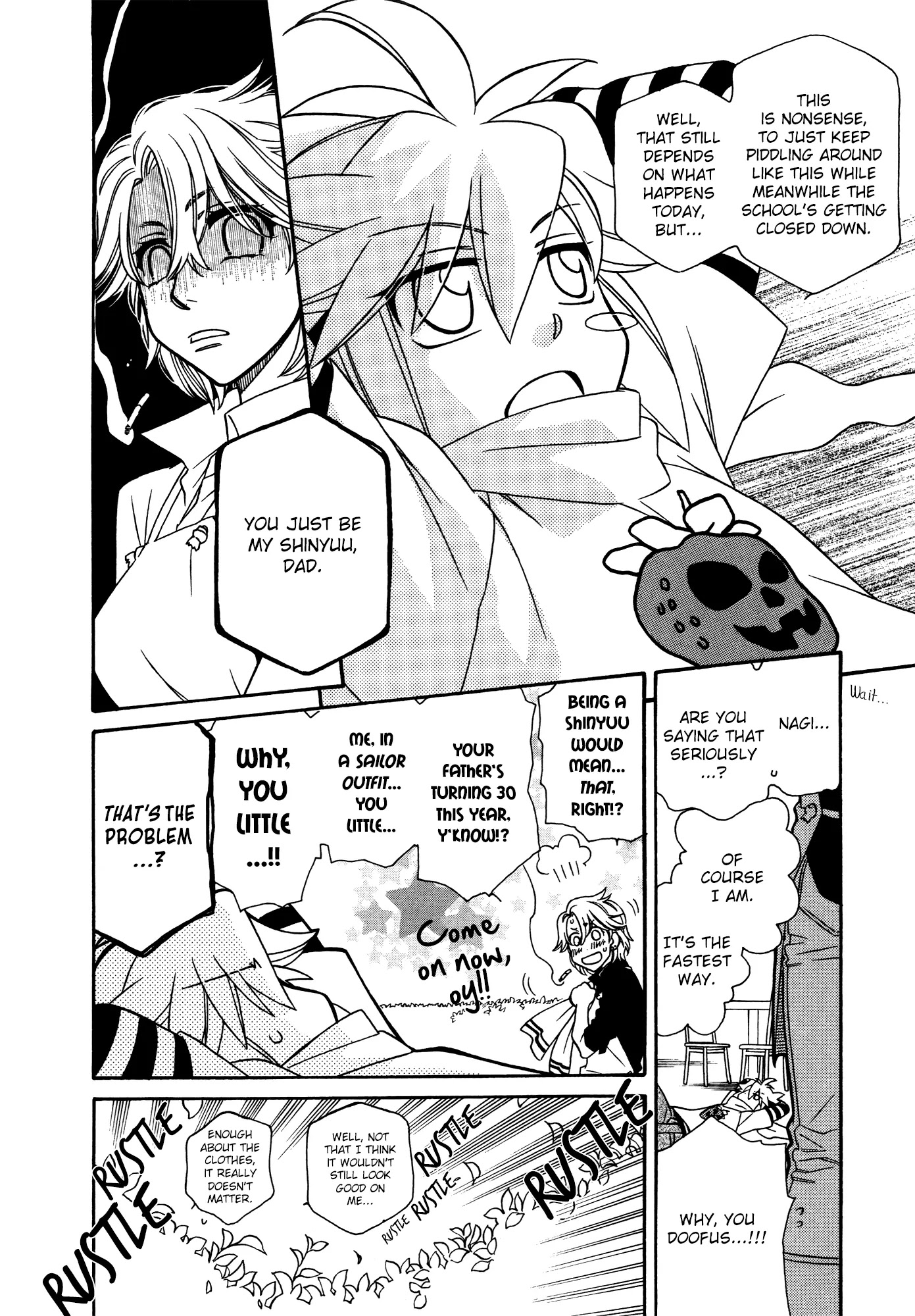 Hayate x Blade Chapter 75 page 10 - Chapter 75: Let Idiots Be