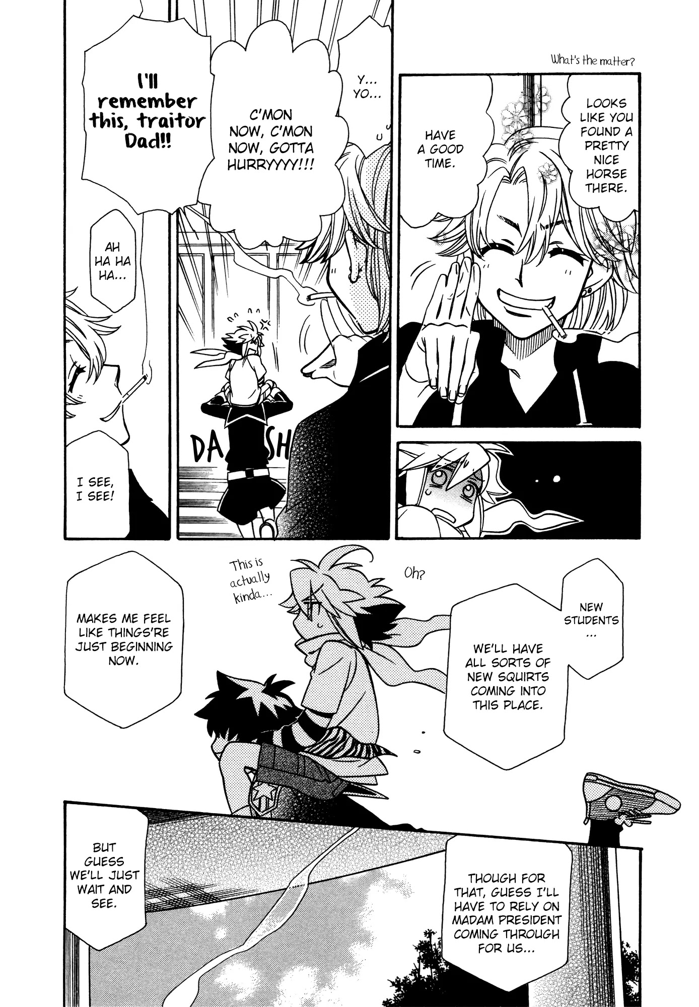 Hayate x Blade Chapter 75 page 14 - Chapter 75: Let Idiots Be
