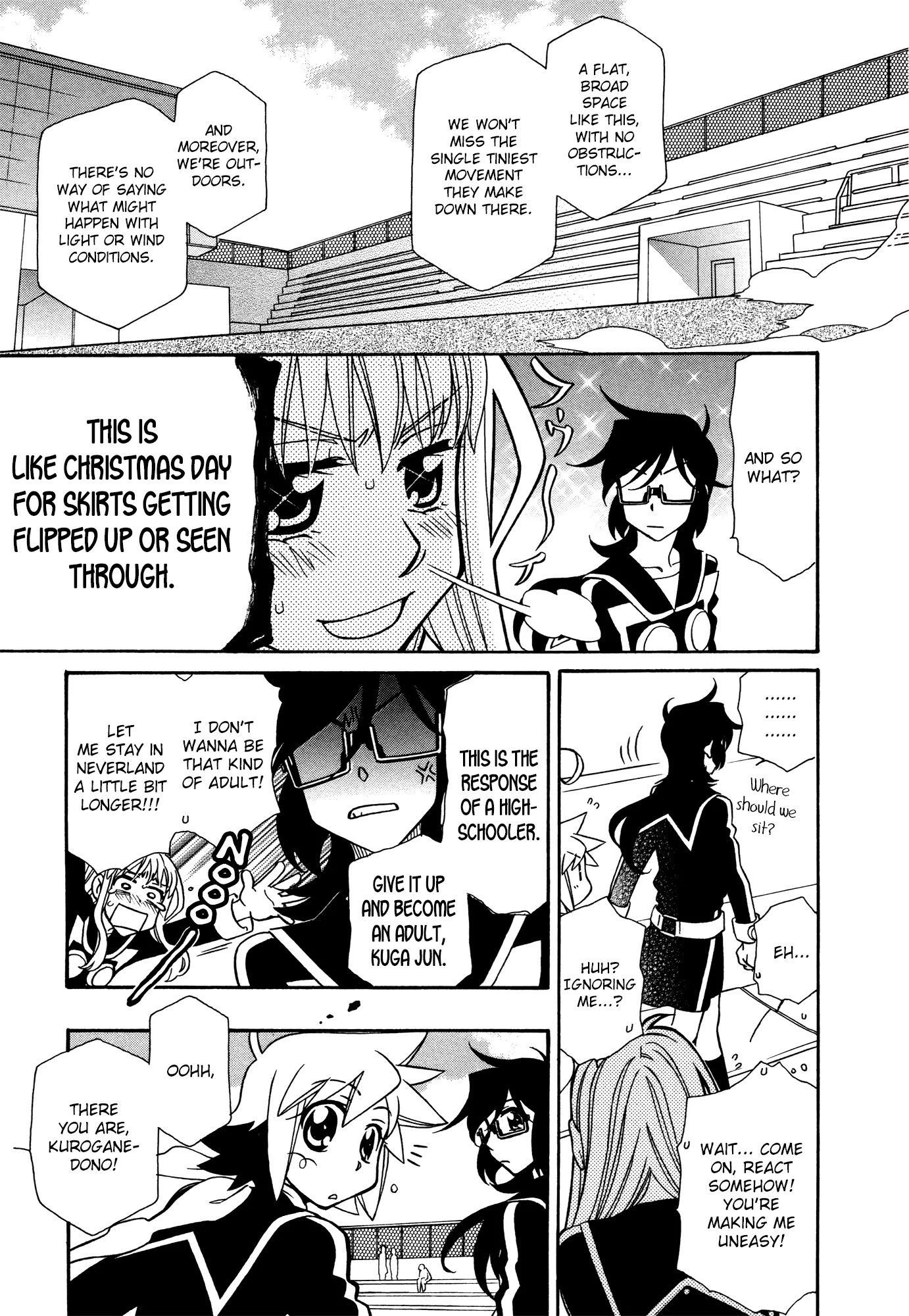 Hayate x Blade Chapter 75 page 23 - Chapter 75: Let Idiots Be