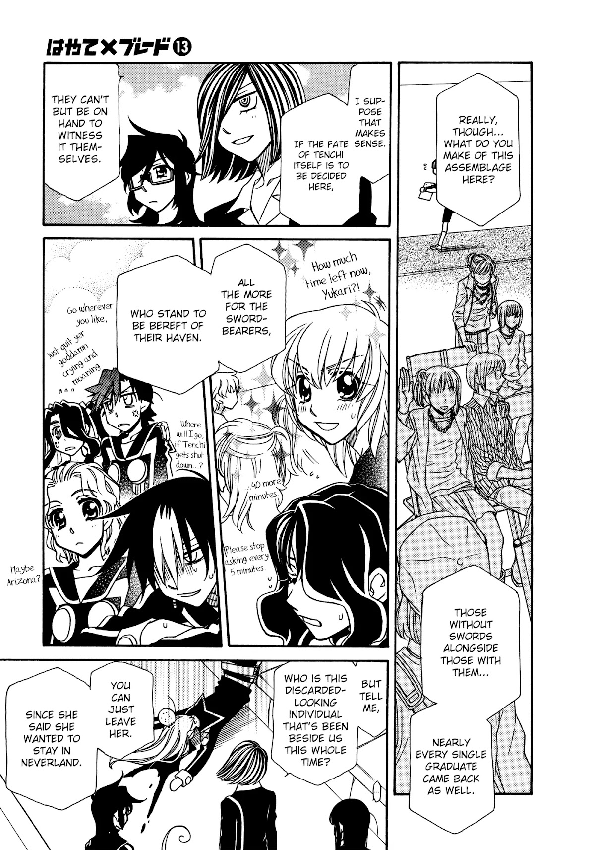 Hayate x Blade Chapter 75 page 25 - Chapter 75: Let Idiots Be