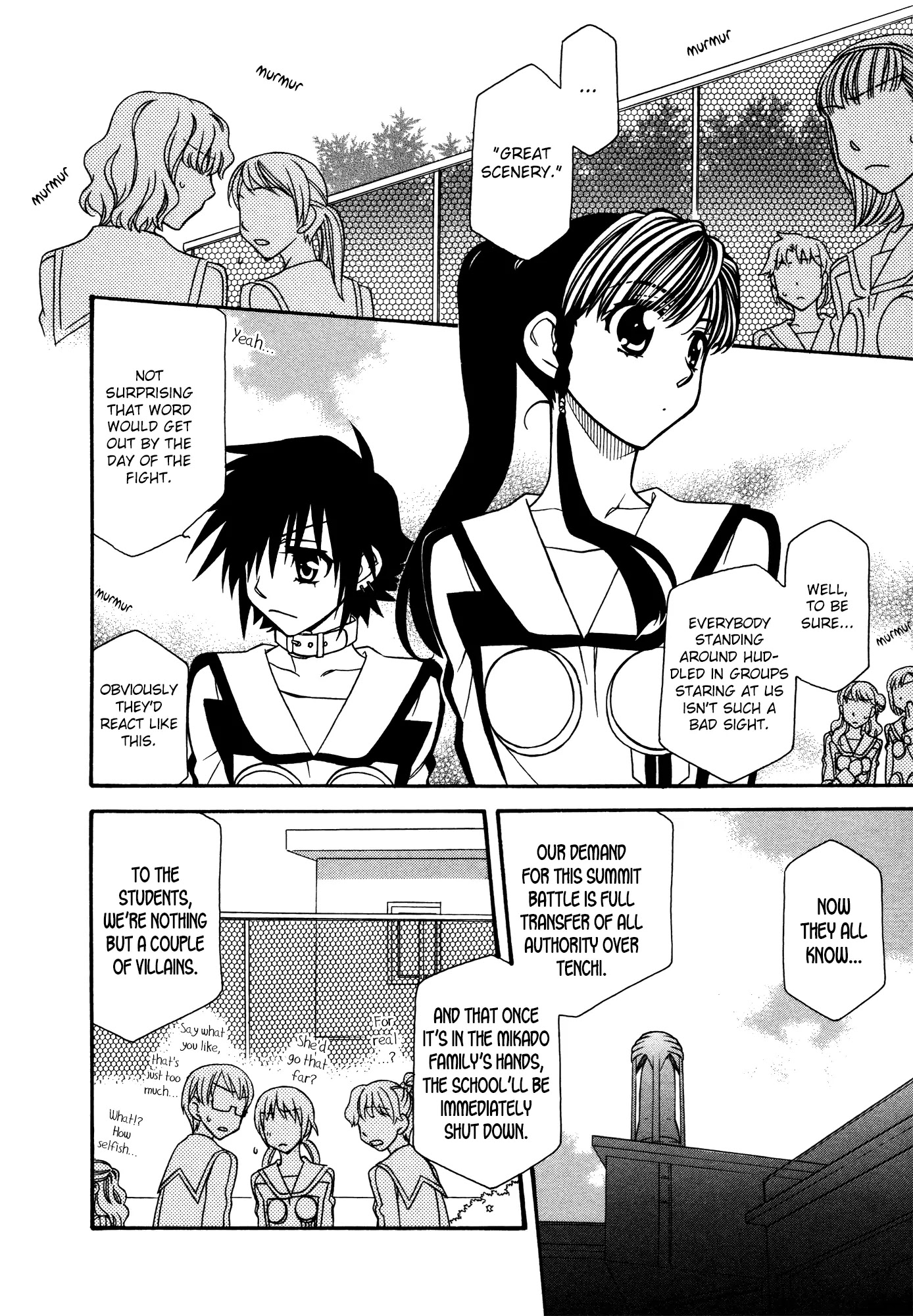 Hayate x Blade Chapter 75 page 4 - Chapter 75: Let Idiots Be