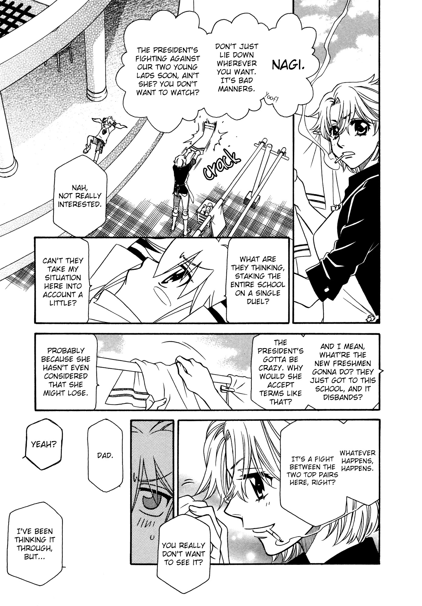 Hayate x Blade Chapter 75 page 9 - Chapter 75: Let Idiots Be