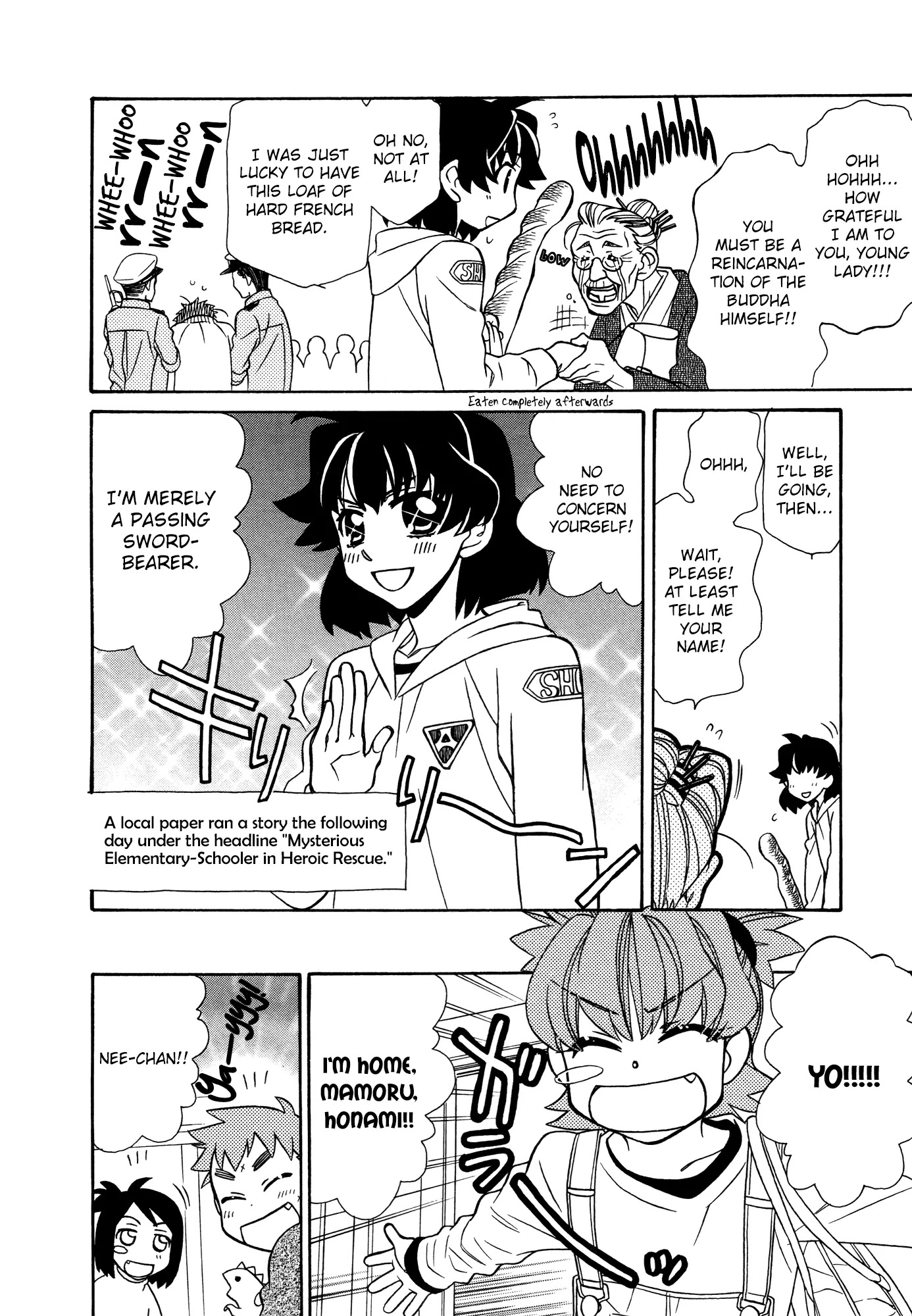 Hayate x Blade Chapter 76.5 page 4 - Chapter 76.5: Excluded Idiots