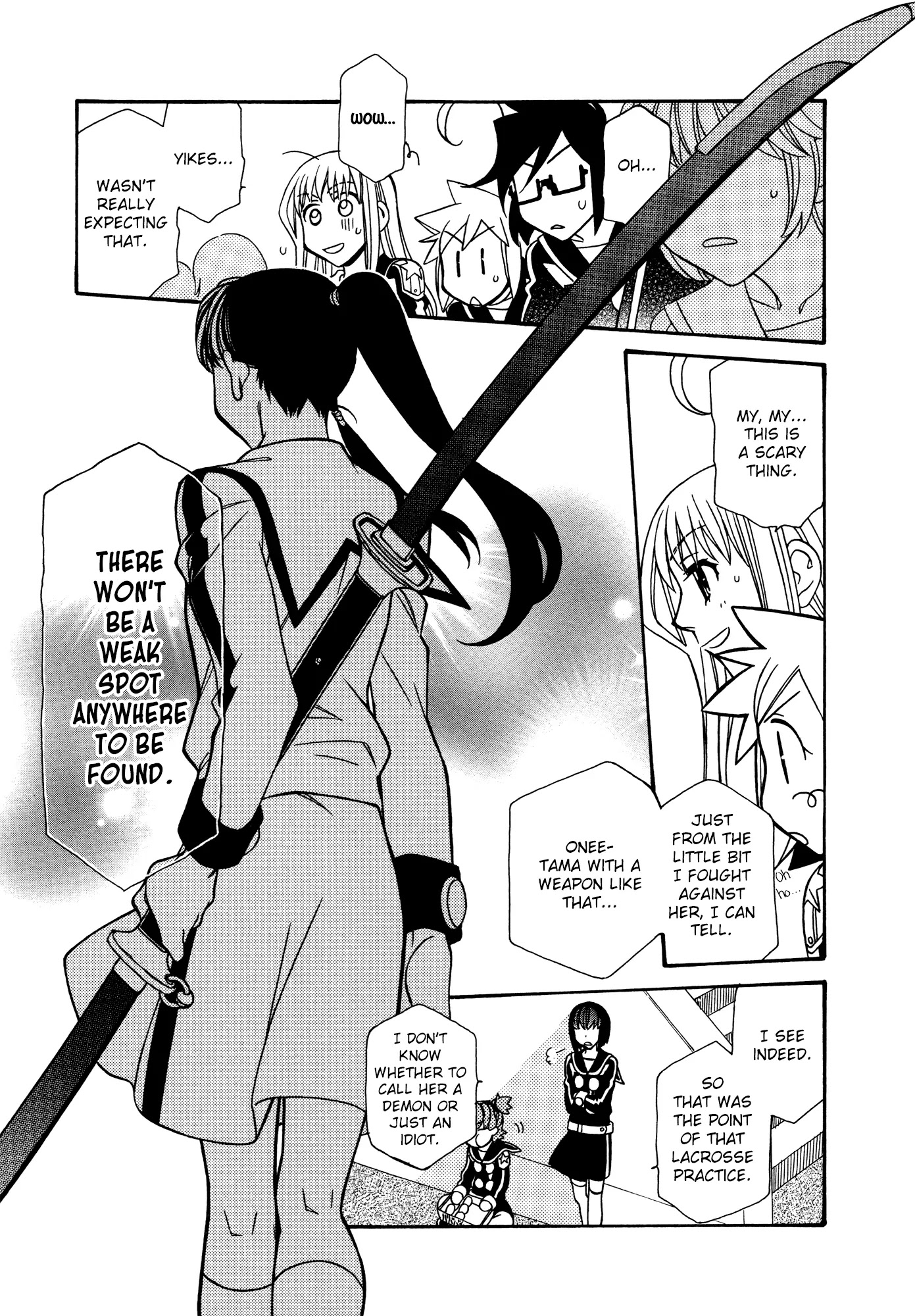 Hayate x Blade Chapter 76 page 11 - Chapter 76: Idiot in the Sky with Diamonds