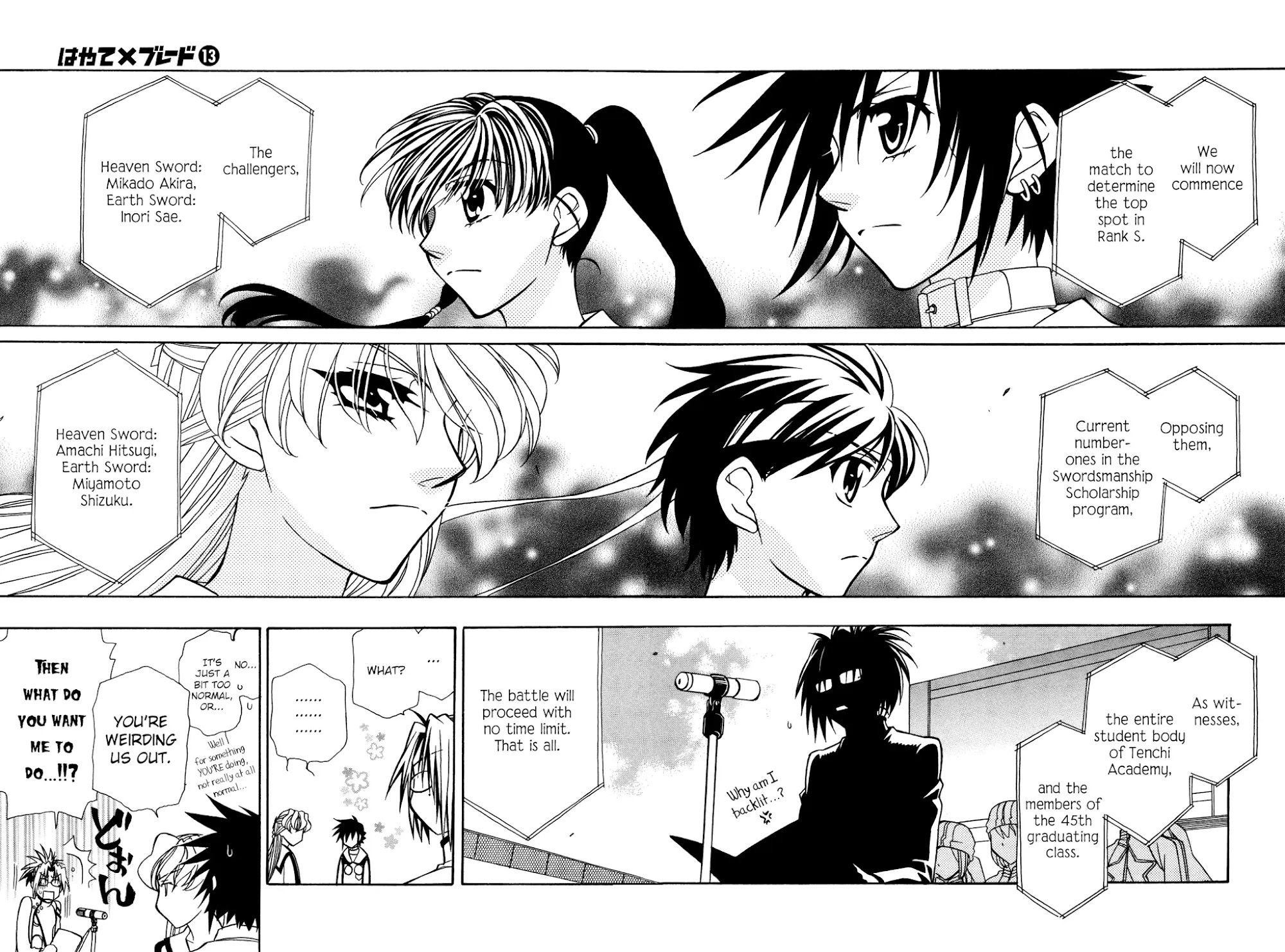 Hayate x Blade Chapter 76 page 14 - Chapter 76: Idiot in the Sky with Diamonds