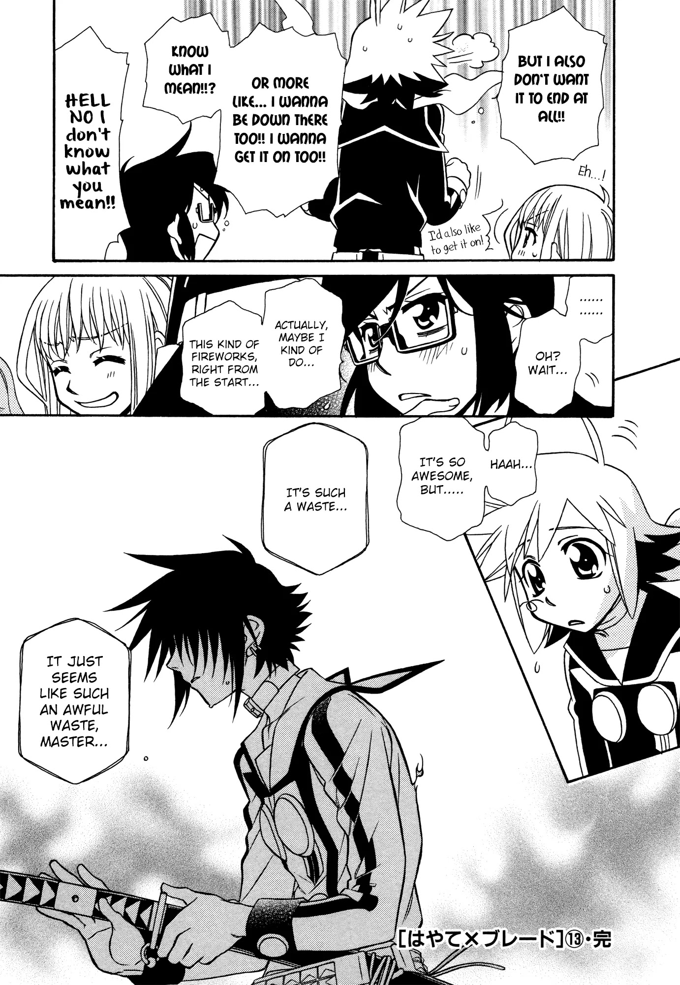 Hayate x Blade Chapter 76 page 23 - Chapter 76: Idiot in the Sky with Diamonds