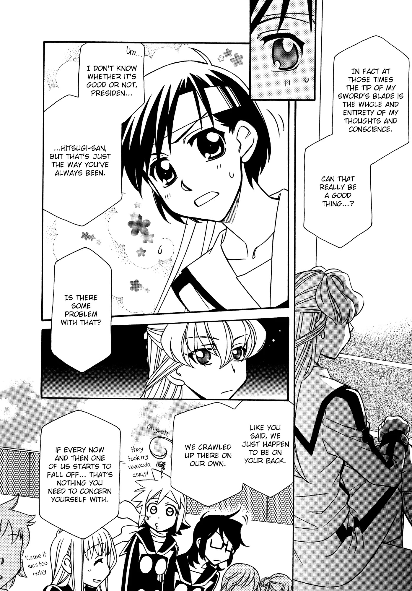 Hayate x Blade Chapter 76 page 6 - Chapter 76: Idiot in the Sky with Diamonds
