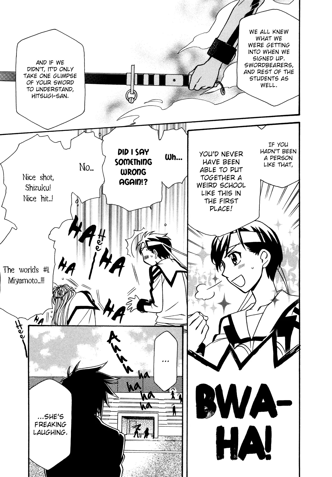 Hayate x Blade Chapter 76 page 7 - Chapter 76: Idiot in the Sky with Diamonds